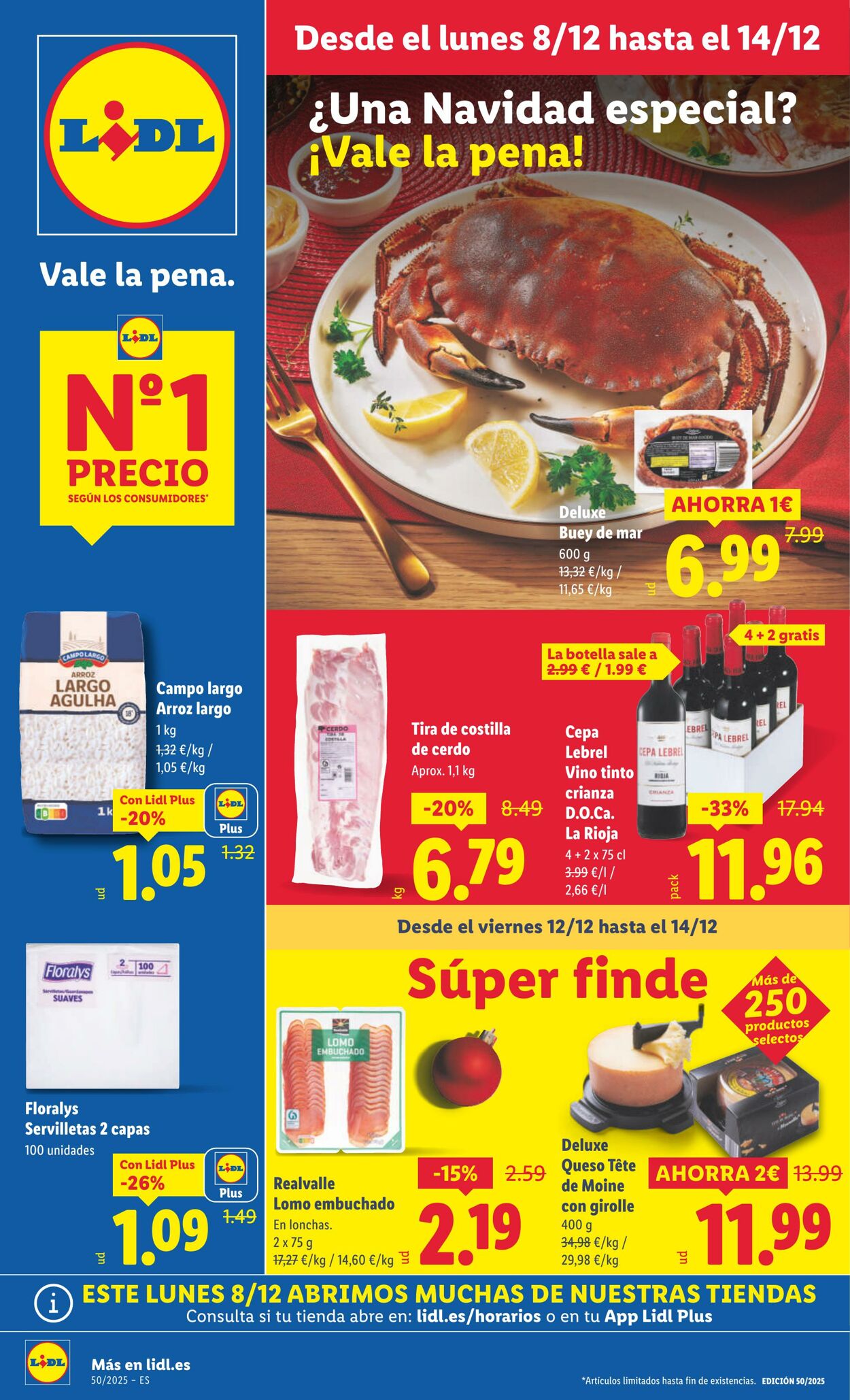Folleto Lidl 08.12.2025 - 14.12.2025