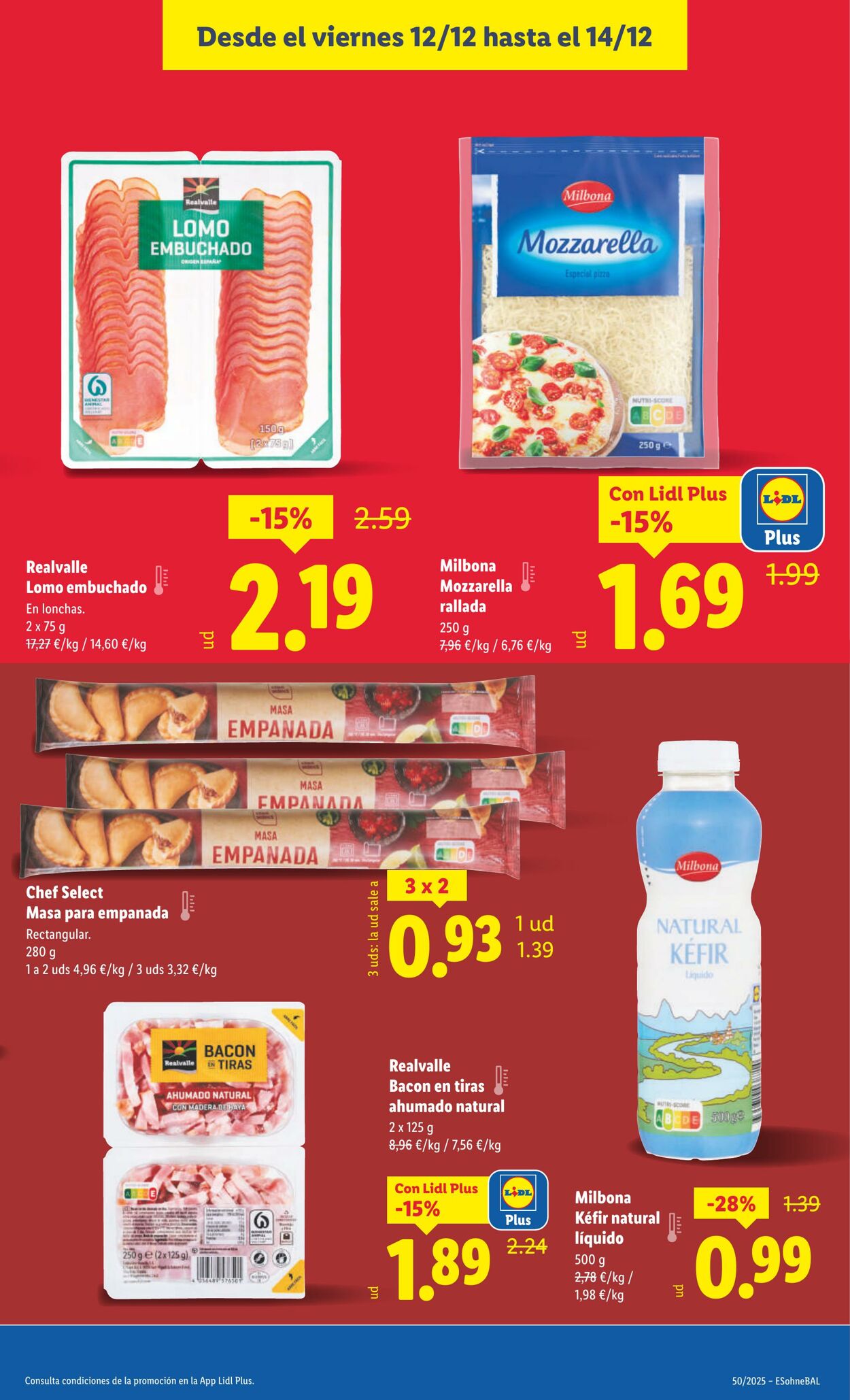 Folleto Lidl 08.12.2025 - 14.12.2025