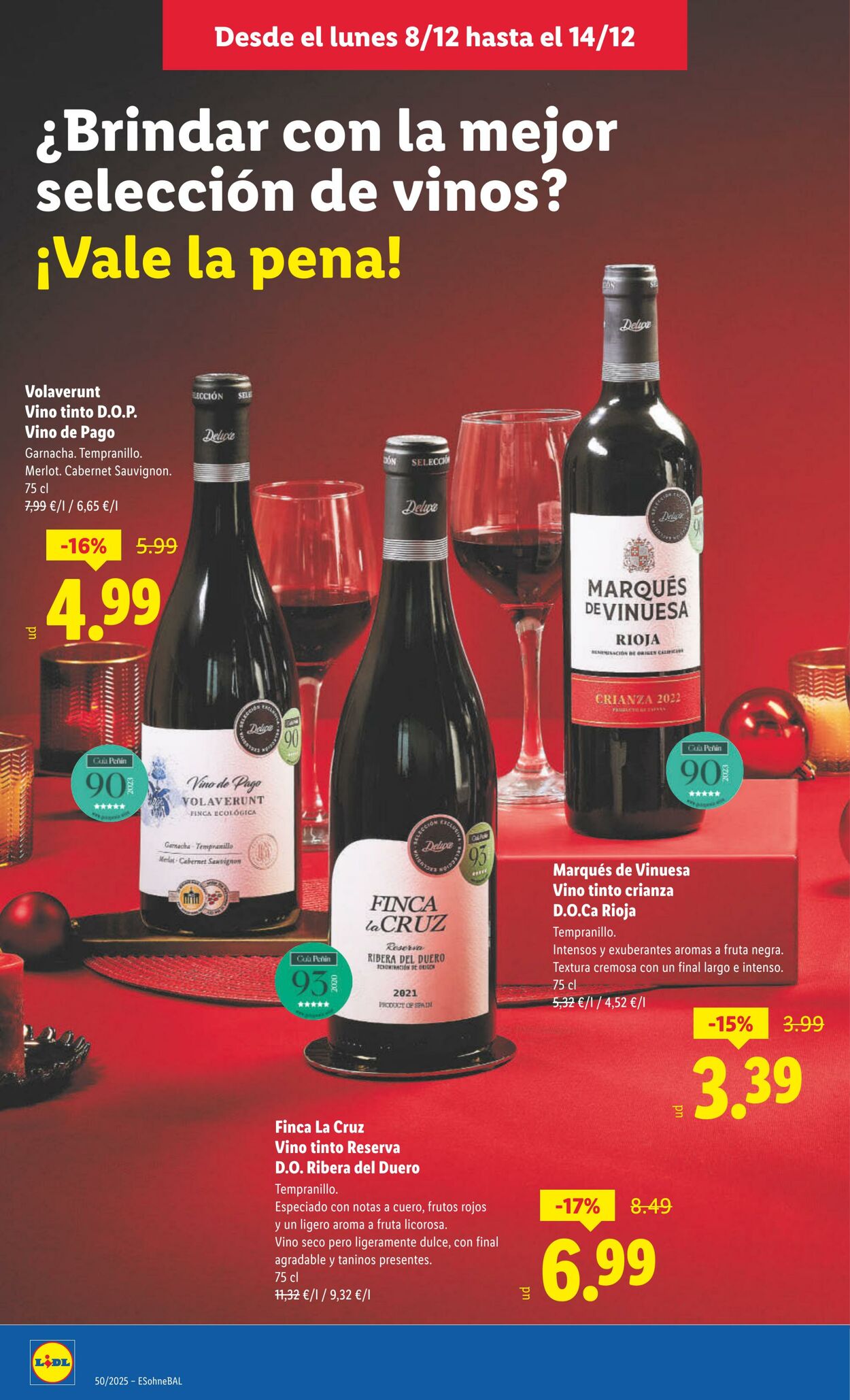 Folleto Lidl 08.12.2025 - 14.12.2025