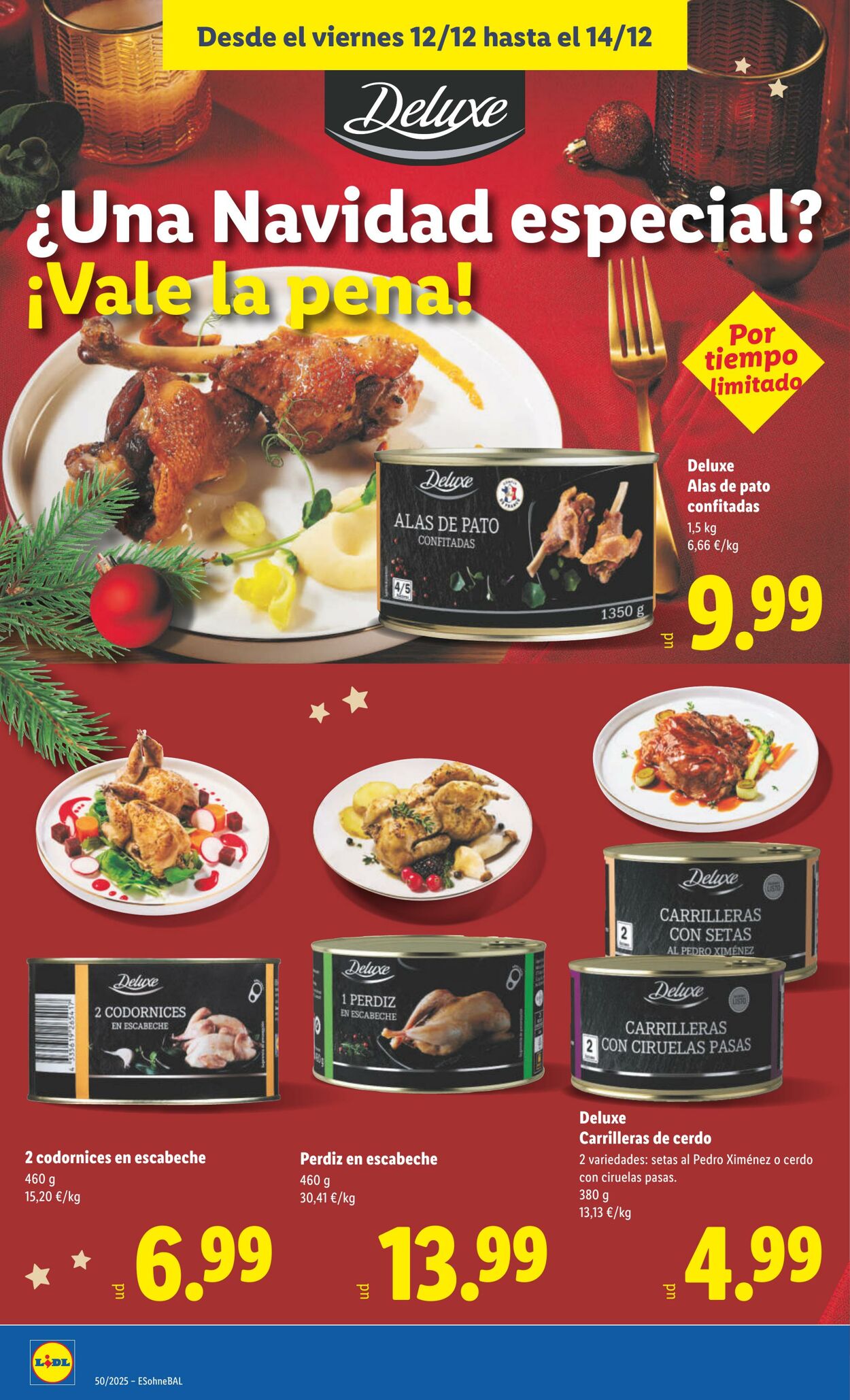 Folleto Lidl 08.12.2025 - 14.12.2025