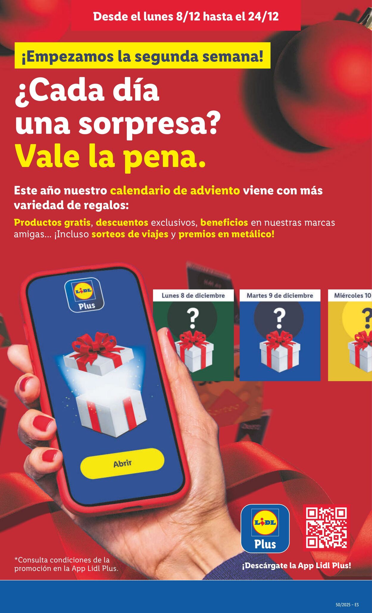 Folleto Lidl 08.12.2025 - 14.12.2025