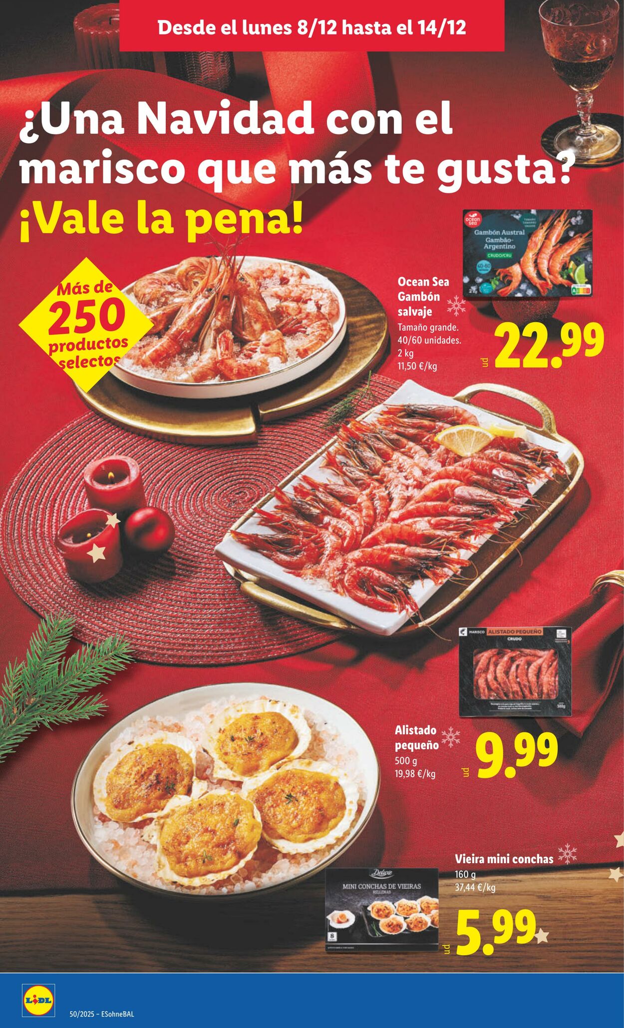 Folleto Lidl 08.12.2025 - 14.12.2025