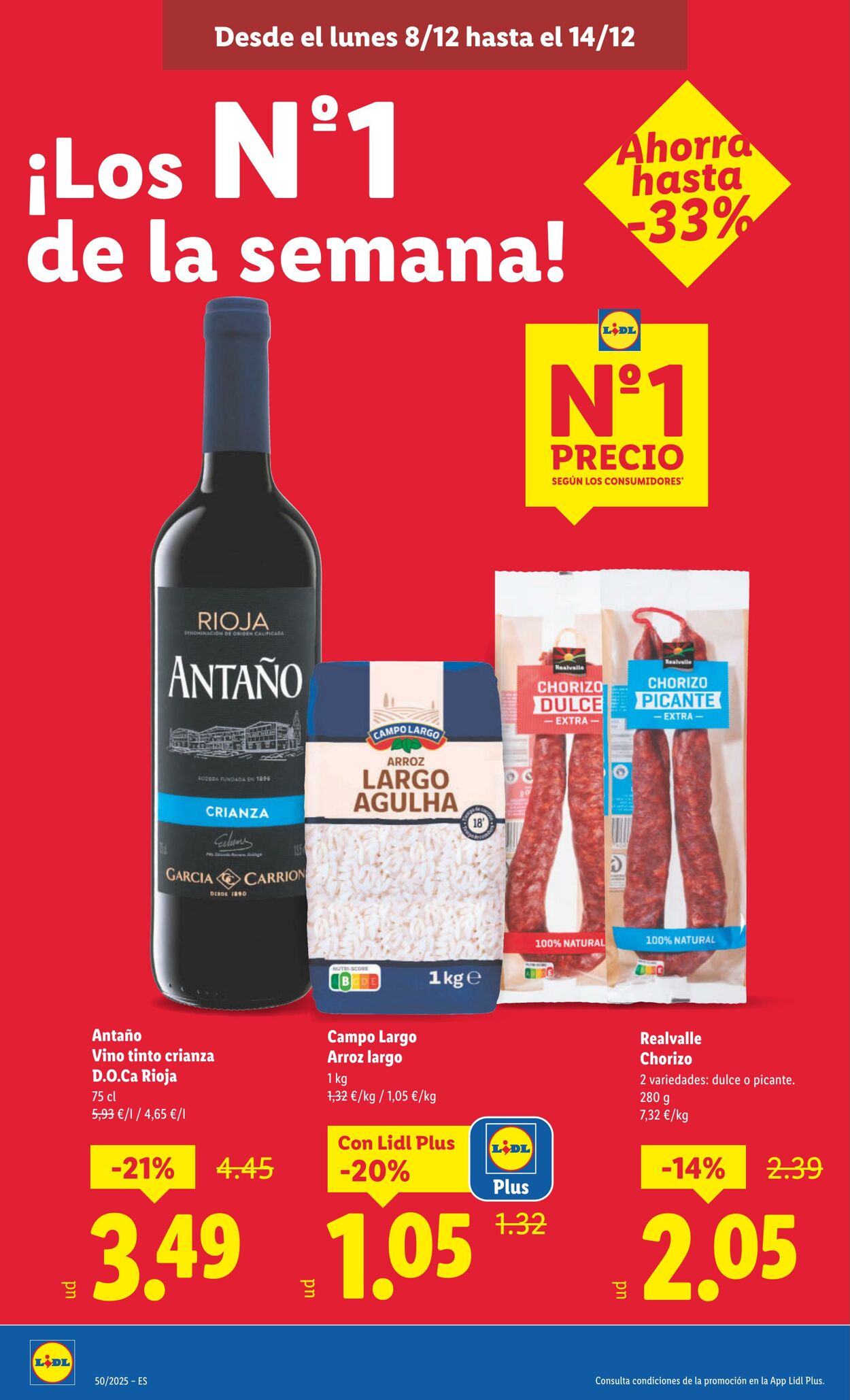 Folleto Lidl 08.12.2025 - 14.12.2025