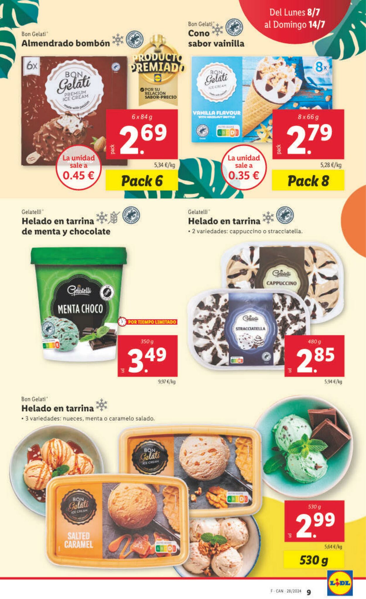 Folleto Lidl 08.07.2024 - 14.07.2024