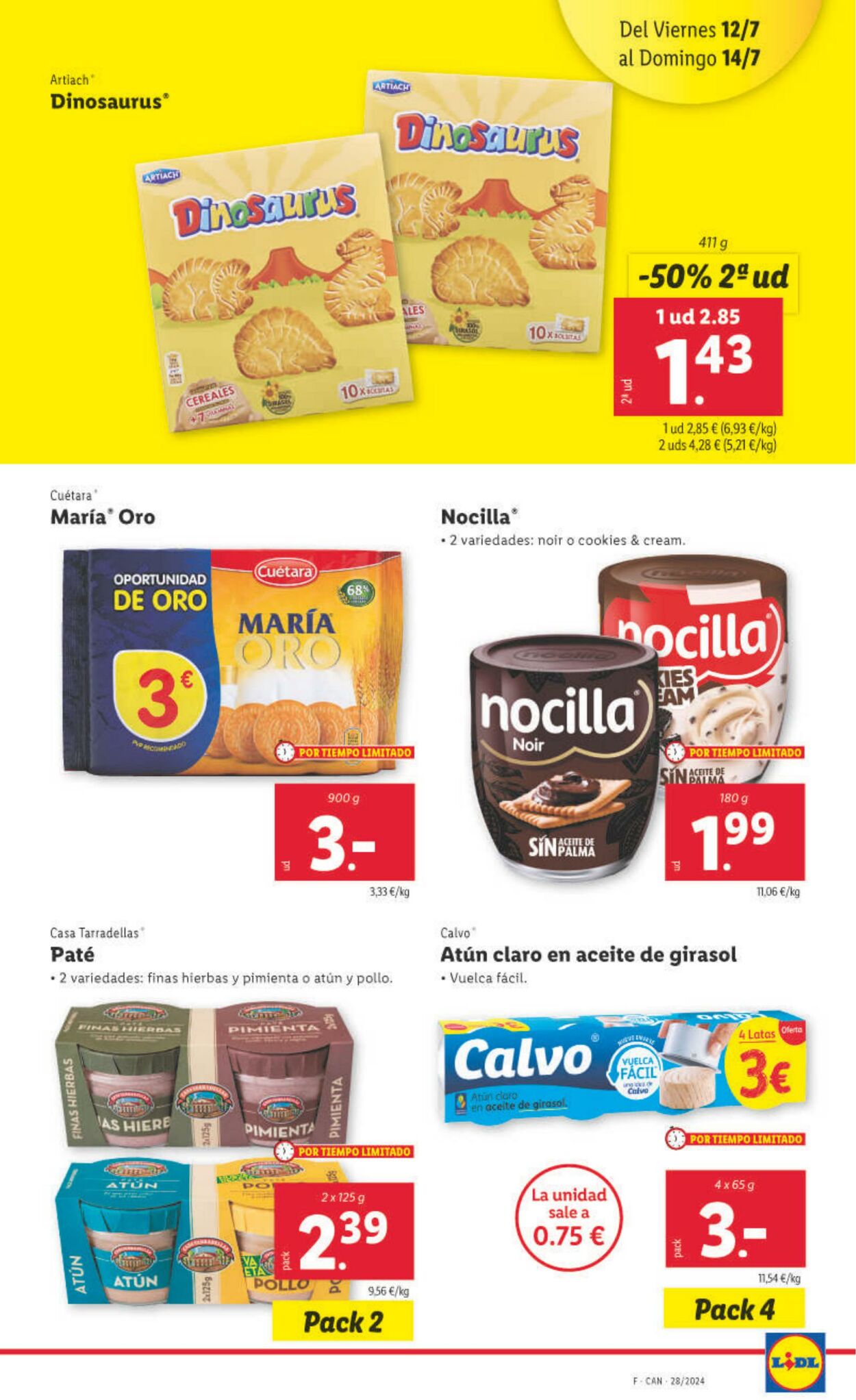 Folleto Lidl 08.07.2024 - 14.07.2024