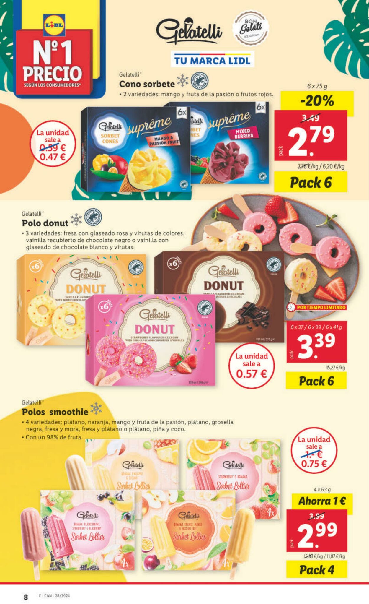 Folleto Lidl 08.07.2024 - 14.07.2024