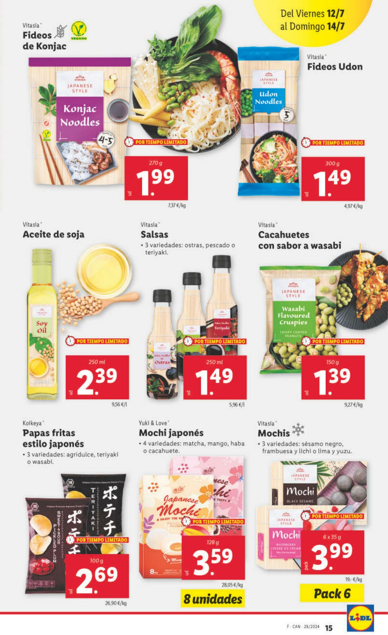 Folleto Lidl 08.07.2024 - 14.07.2024