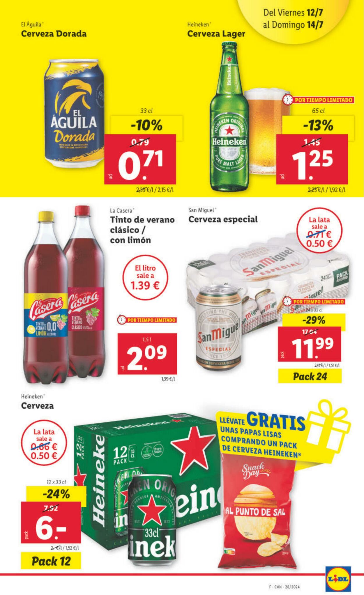 Folleto Lidl 08.07.2024 - 14.07.2024