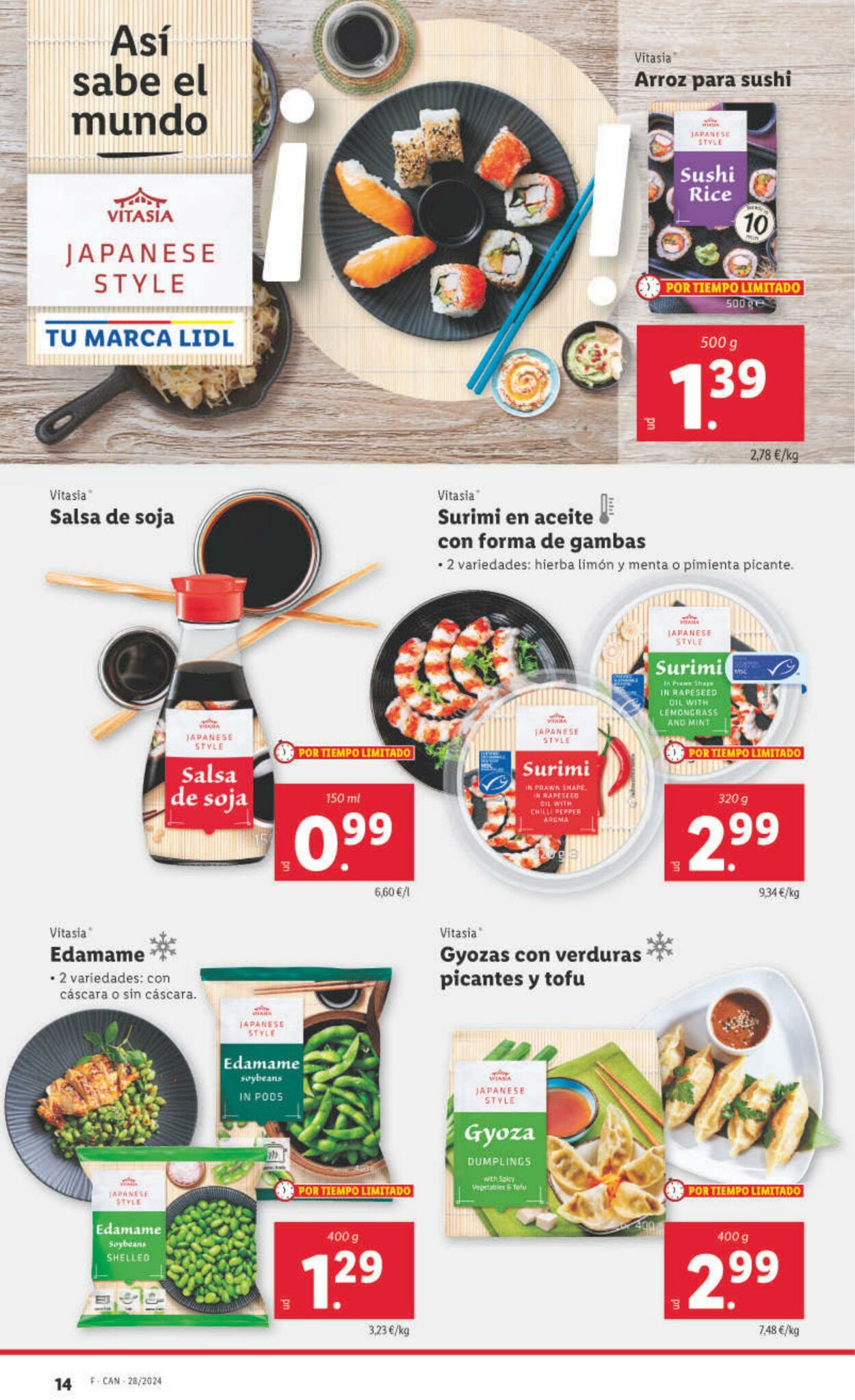 Folleto Lidl 08.07.2024 - 14.07.2024