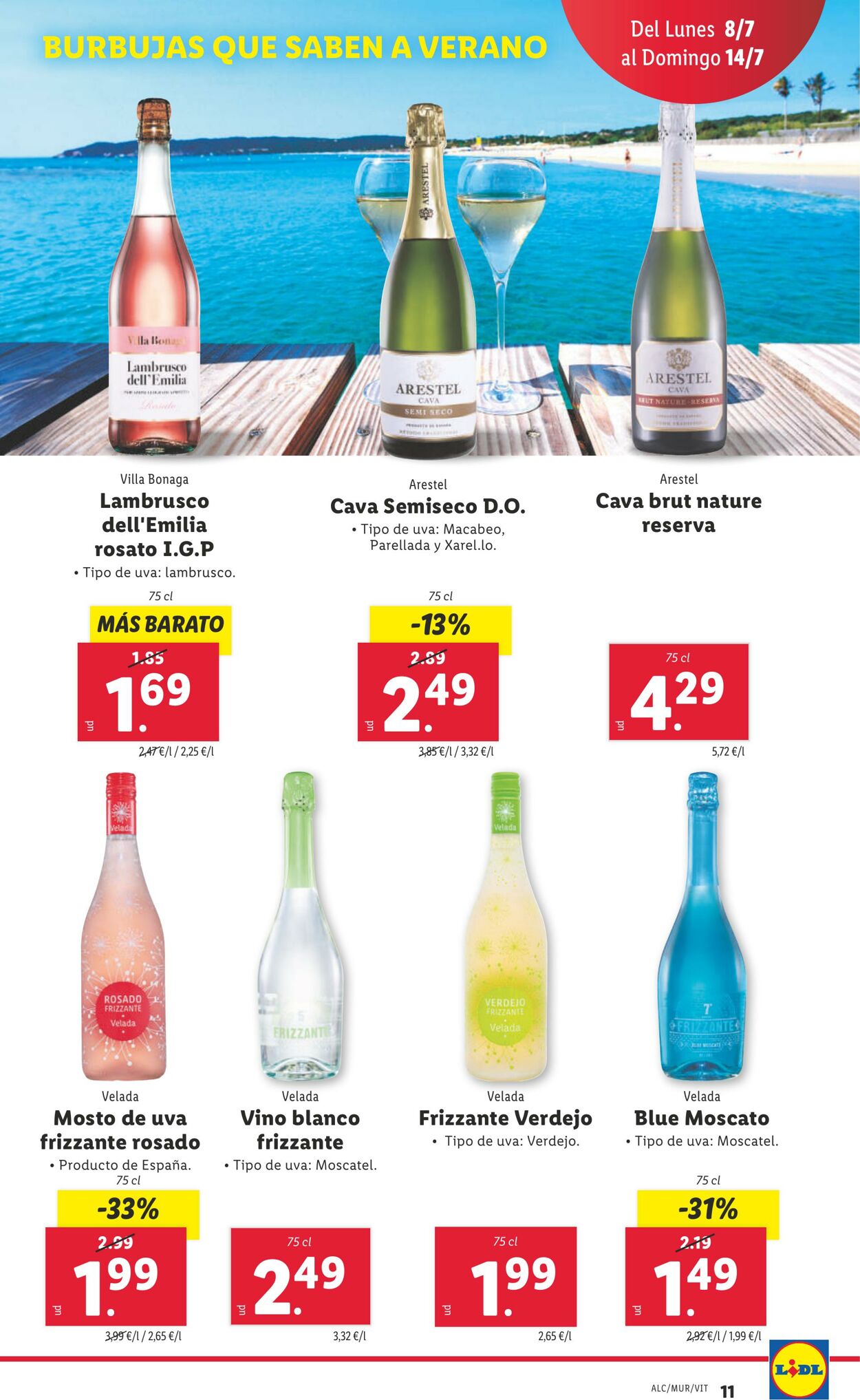 Folleto Lidl 08.07.2024 - 14.07.2024