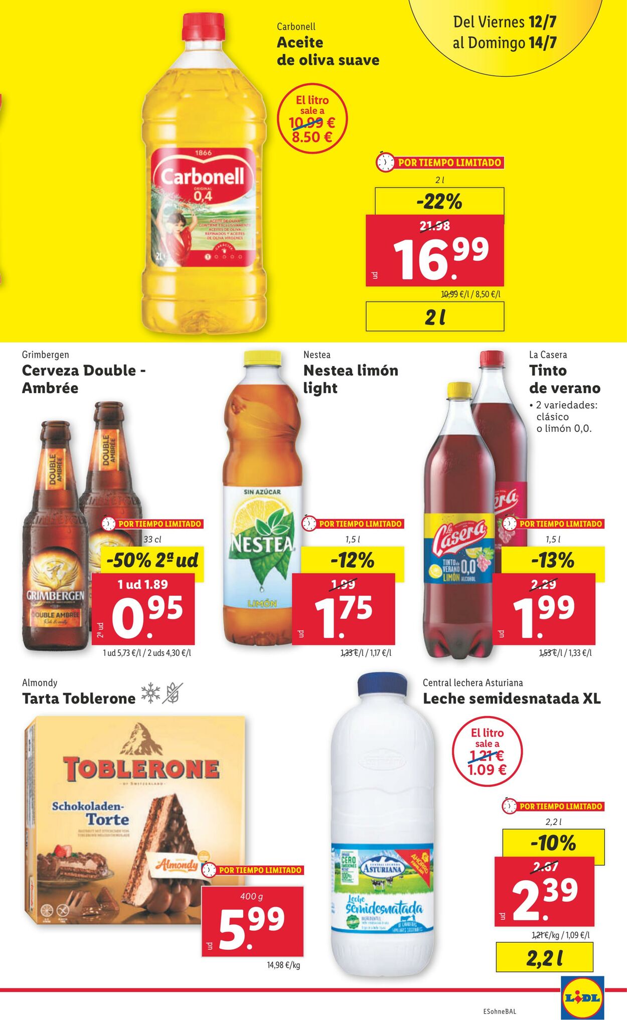 Folleto Lidl 08.07.2024 - 14.07.2024