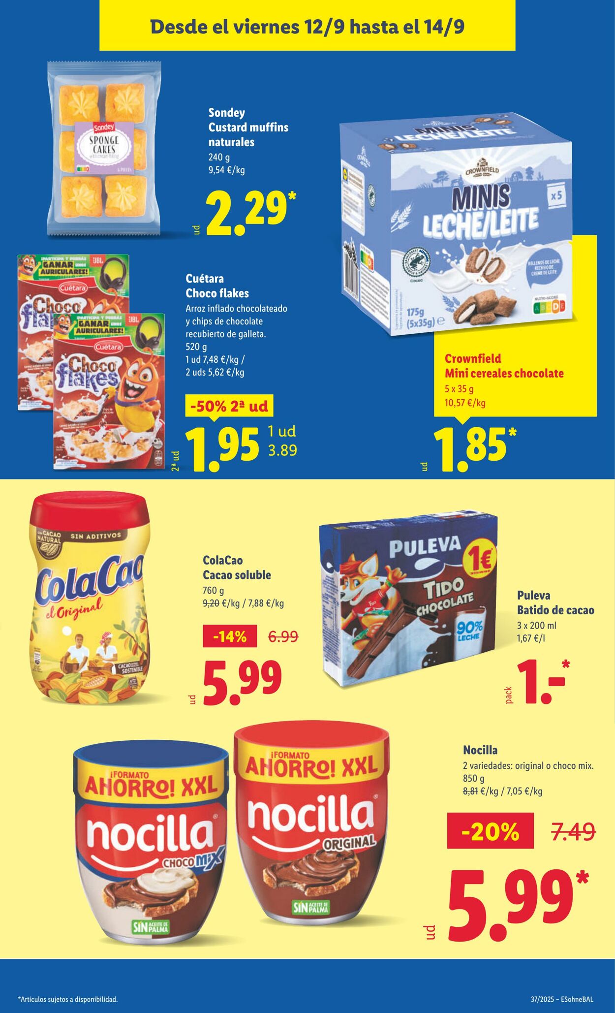 Folleto Lidl 08.09.2025 - 14.09.2025