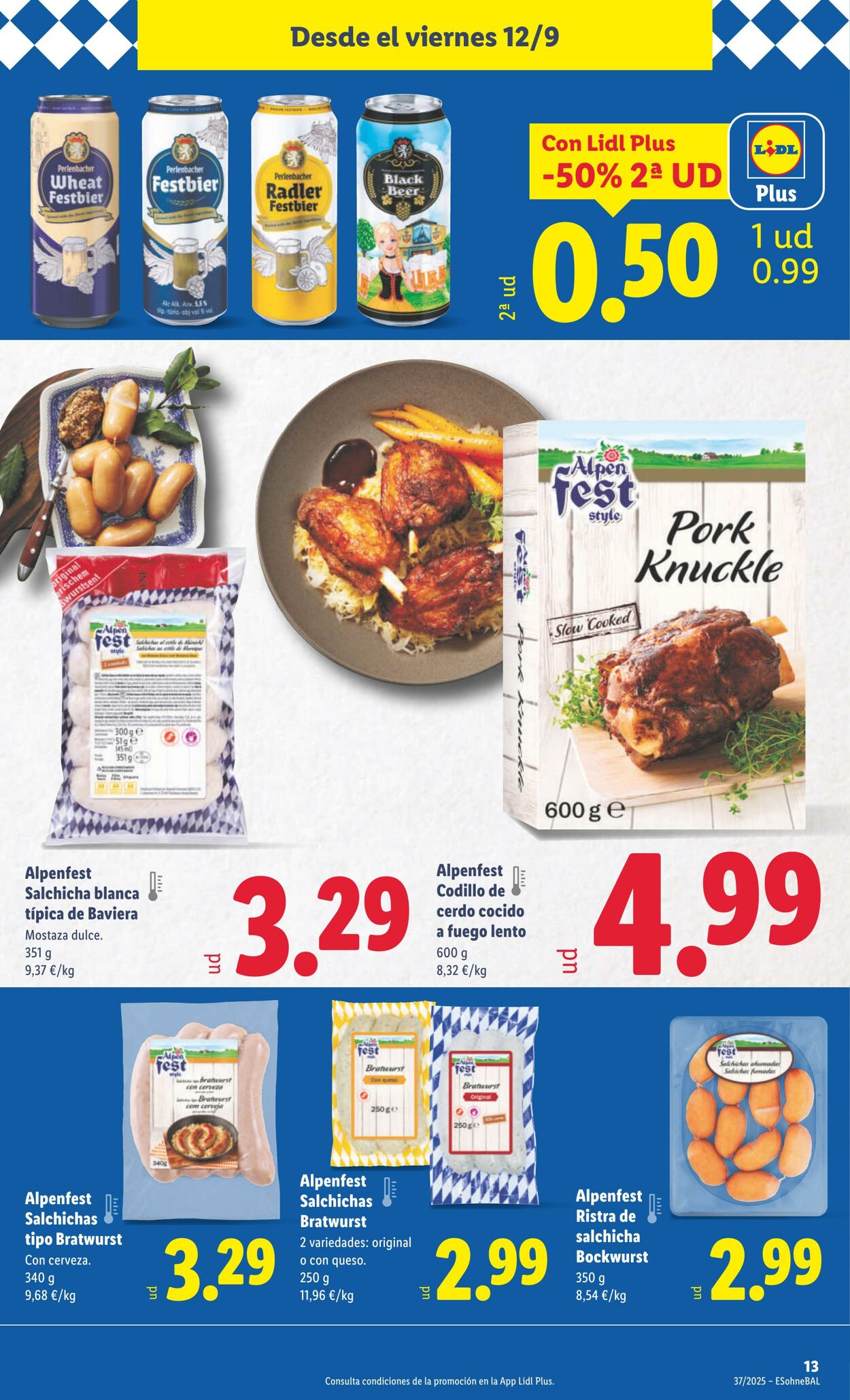 Folleto Lidl 08.09.2025 - 14.09.2025