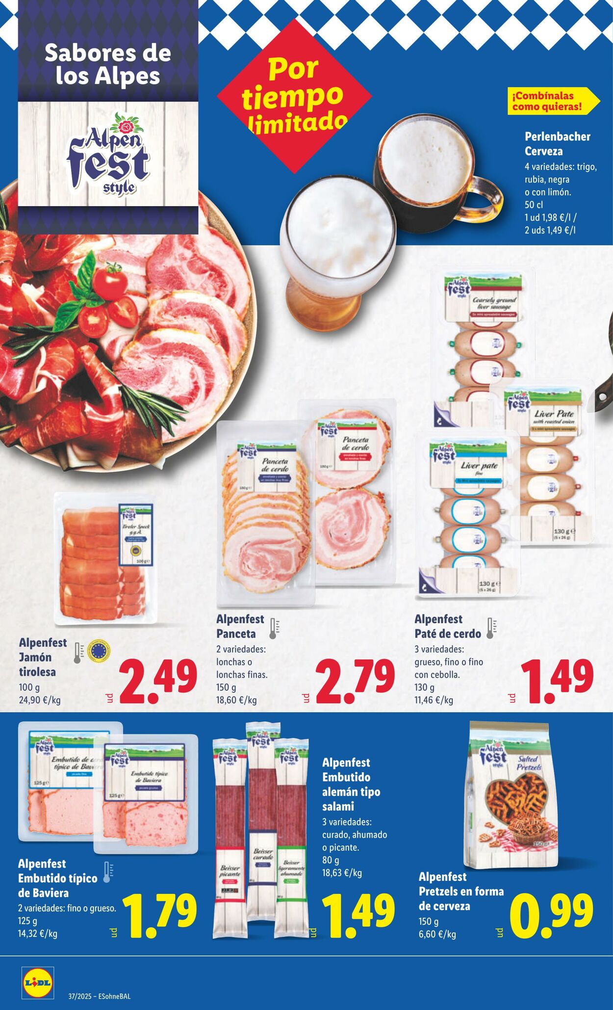 Folleto Lidl 08.09.2025 - 14.09.2025