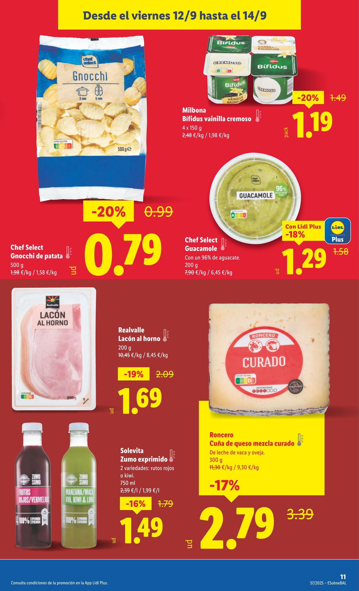 Folleto Lidl 08.09.2025 - 14.09.2025