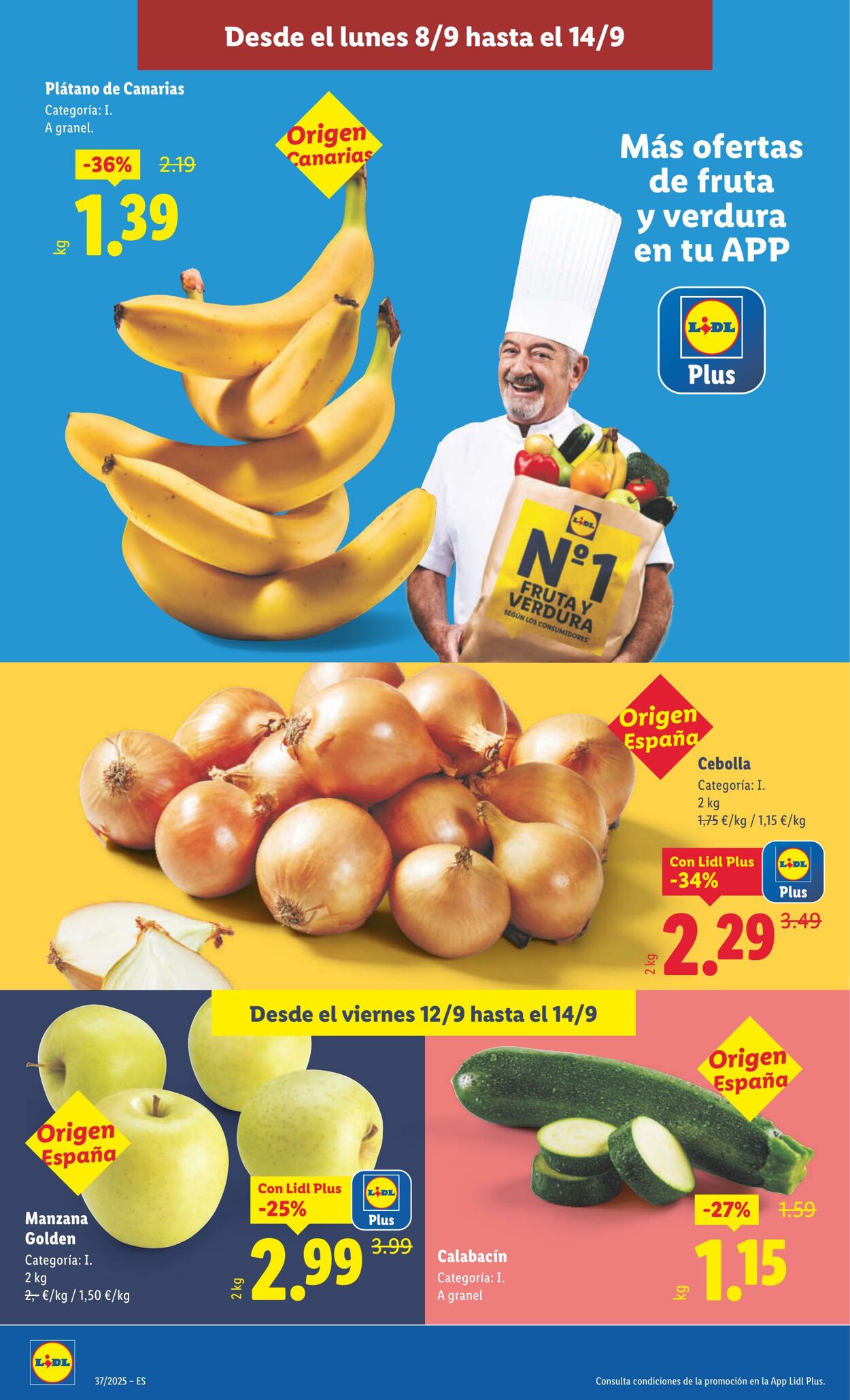 Folleto Lidl 08.09.2025 - 14.09.2025