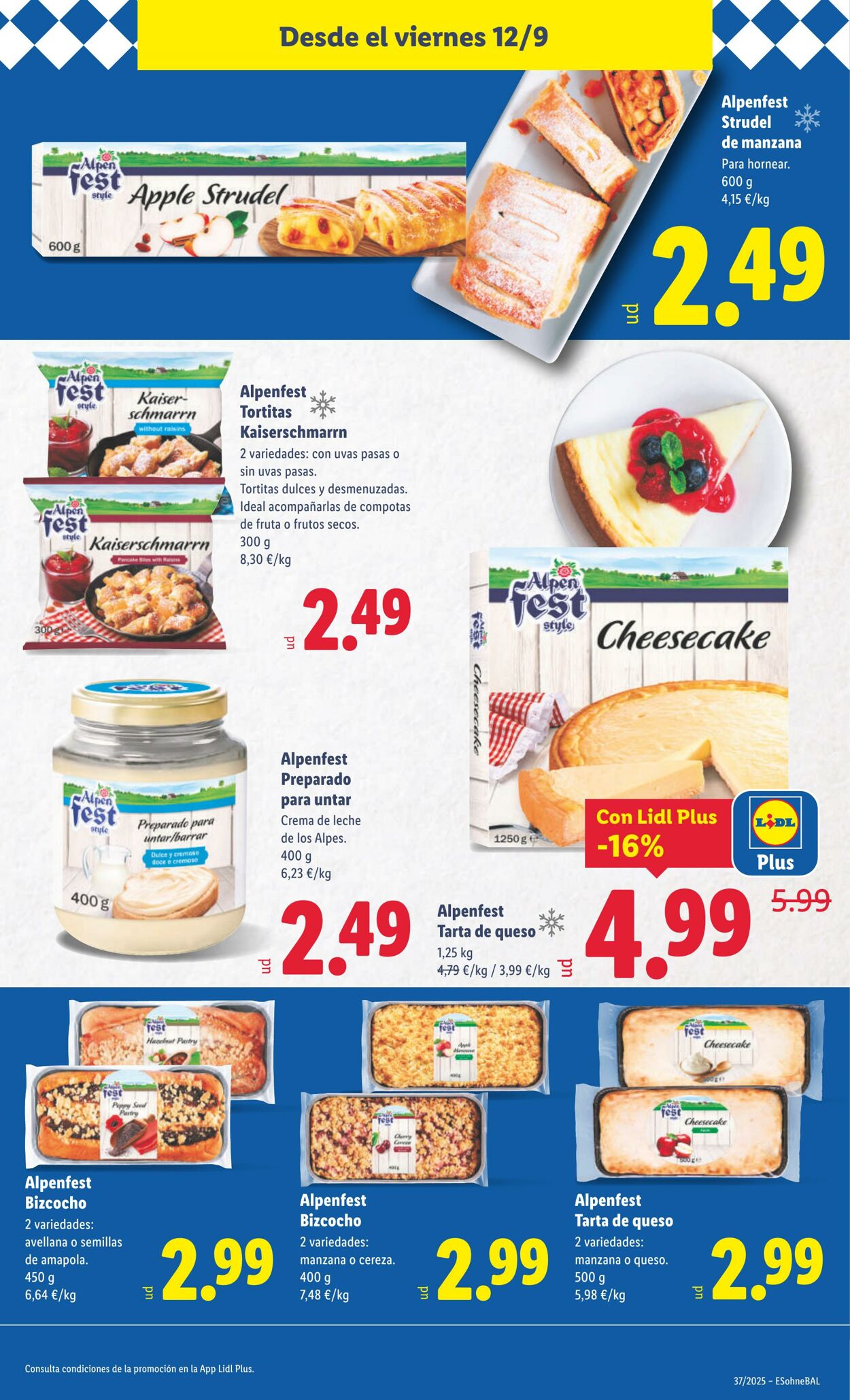 Folleto Lidl 08.09.2025 - 14.09.2025
