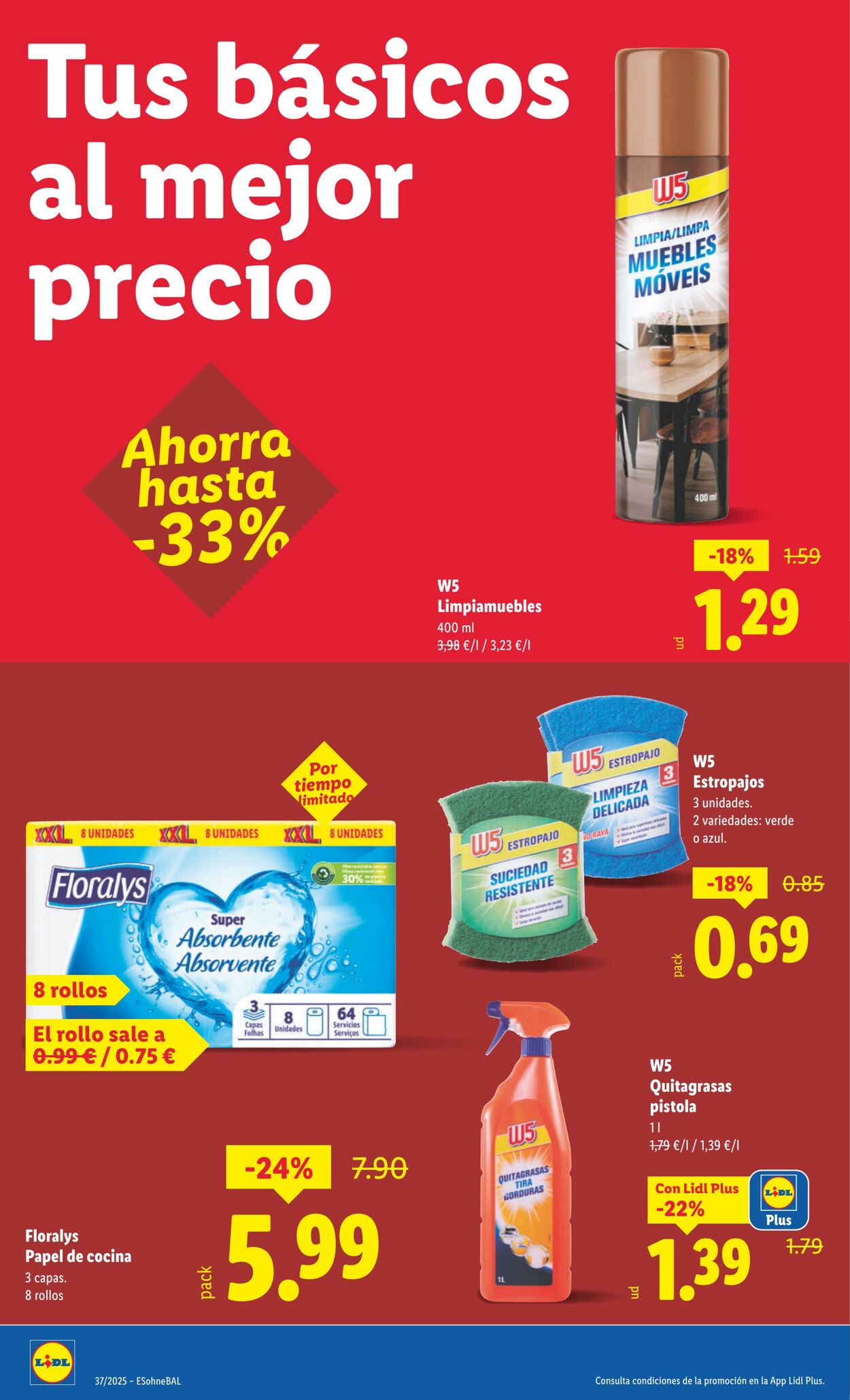 Folleto Lidl 08.09.2025 - 14.09.2025