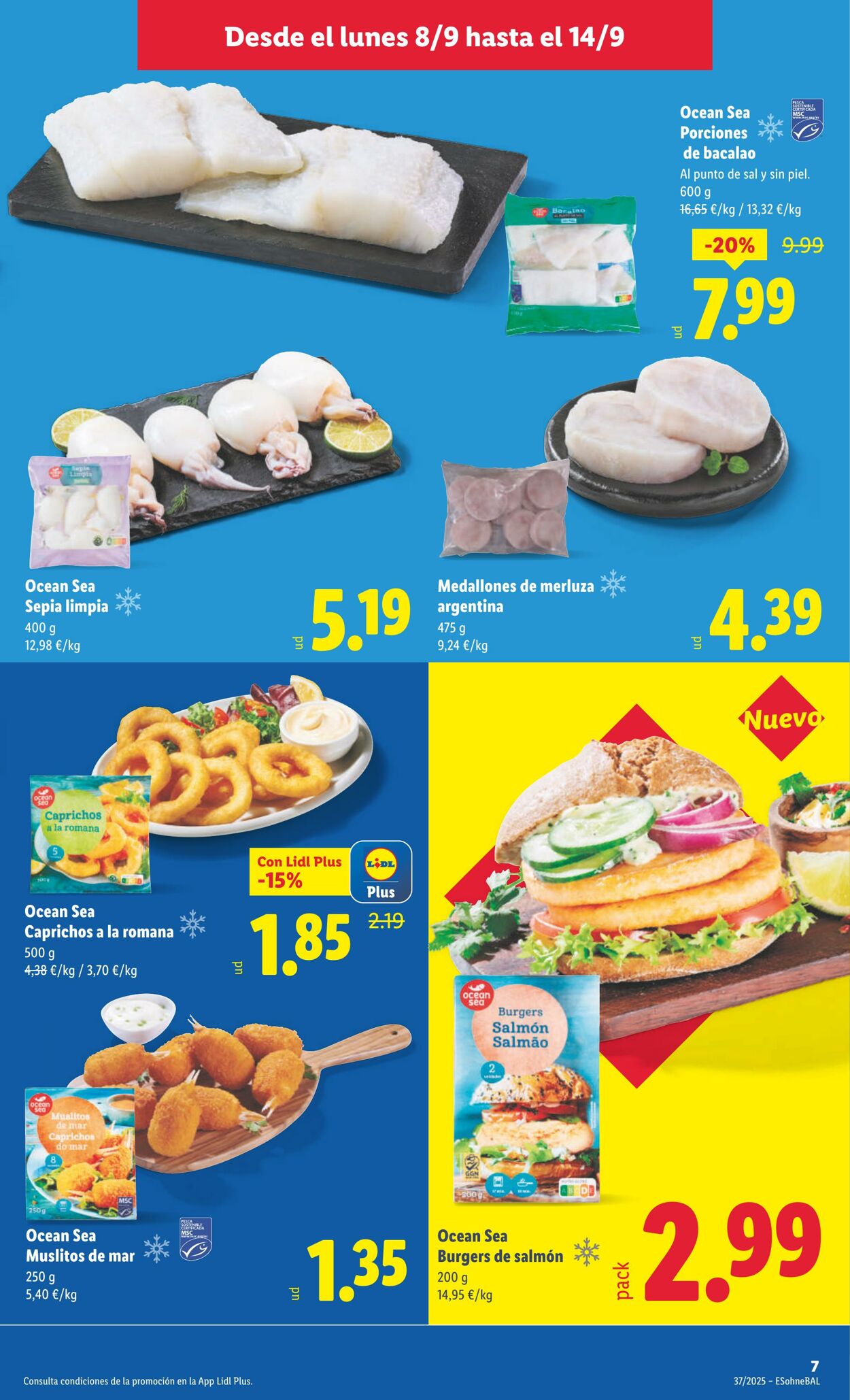 Folleto Lidl 08.09.2025 - 14.09.2025