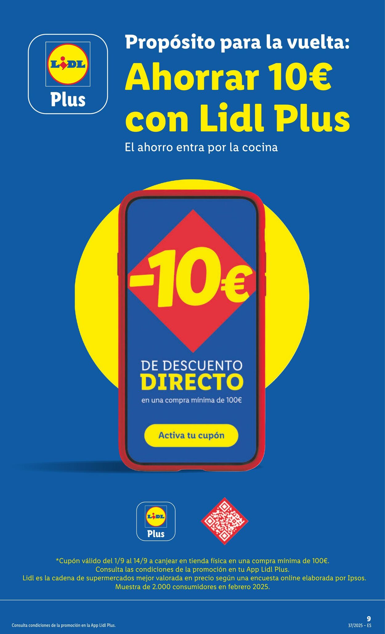 Folleto Lidl 08.09.2025 - 14.09.2025