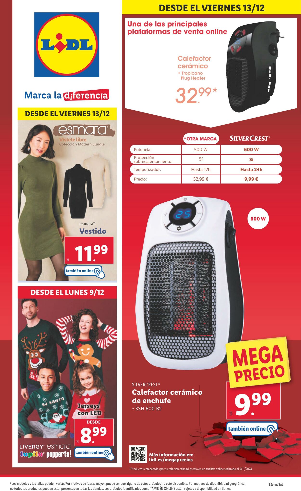 Folleto Lidl 04.12.2024 - 15.12.2024