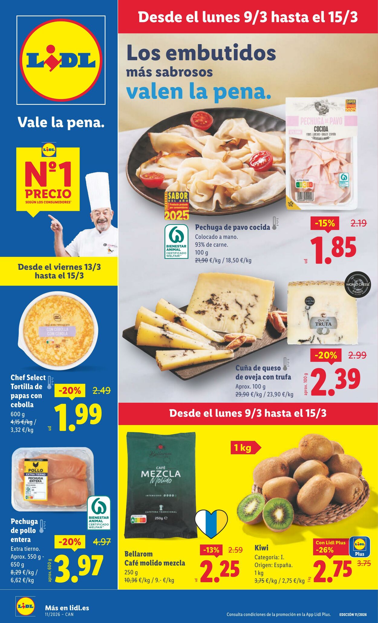 Folleto Lidl 09.03.2026 - 15.03.2026