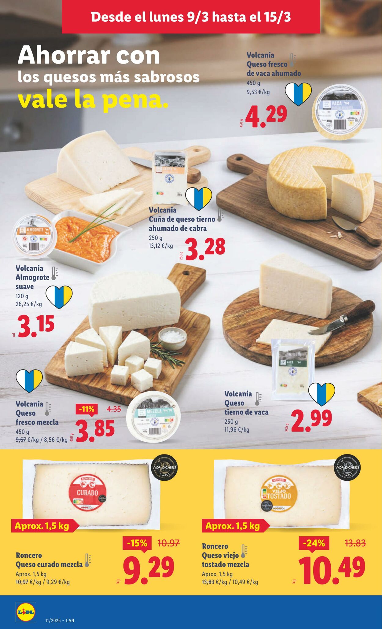 Folleto Lidl 09.03.2026 - 15.03.2026