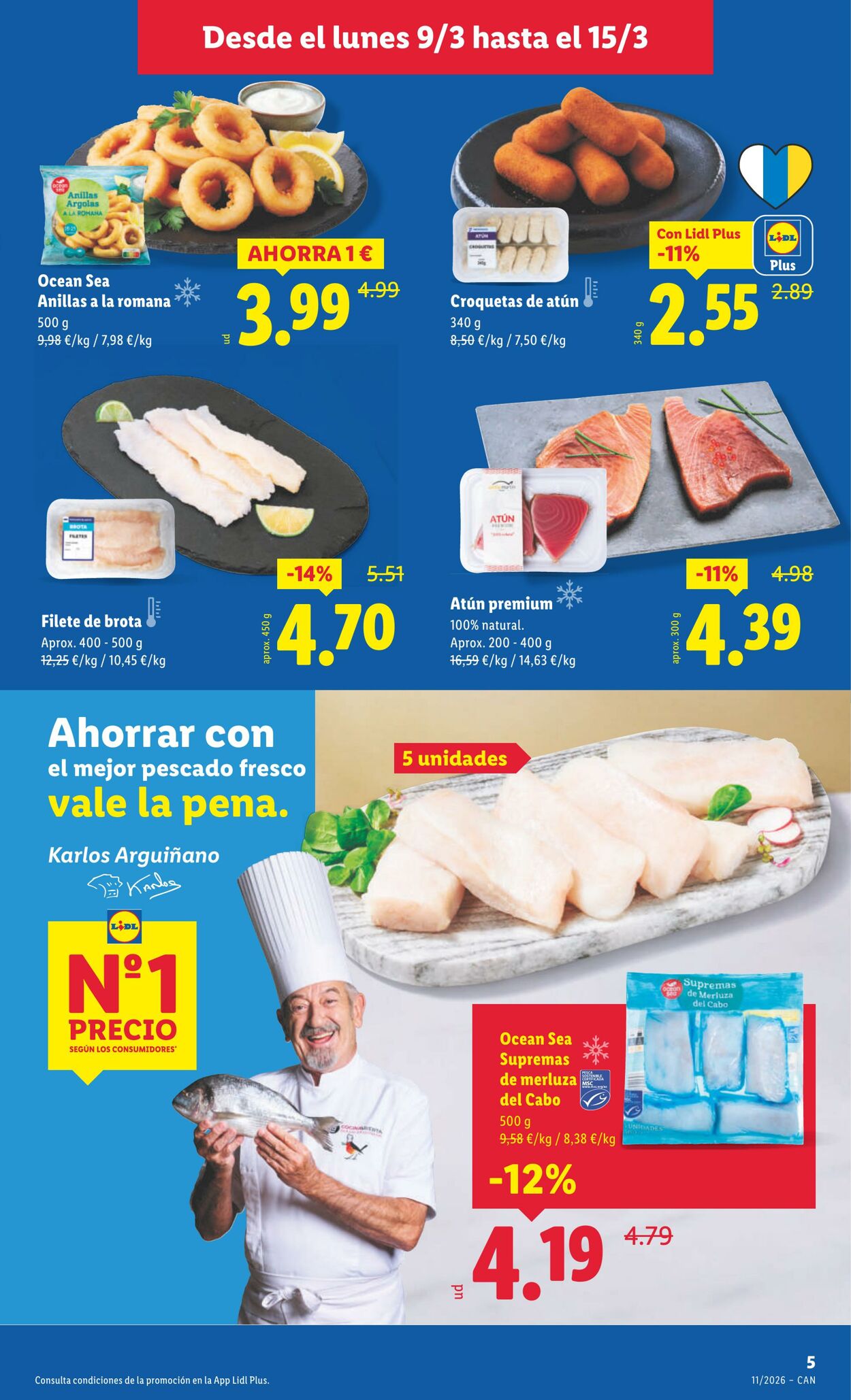 Folleto Lidl 09.03.2026 - 15.03.2026