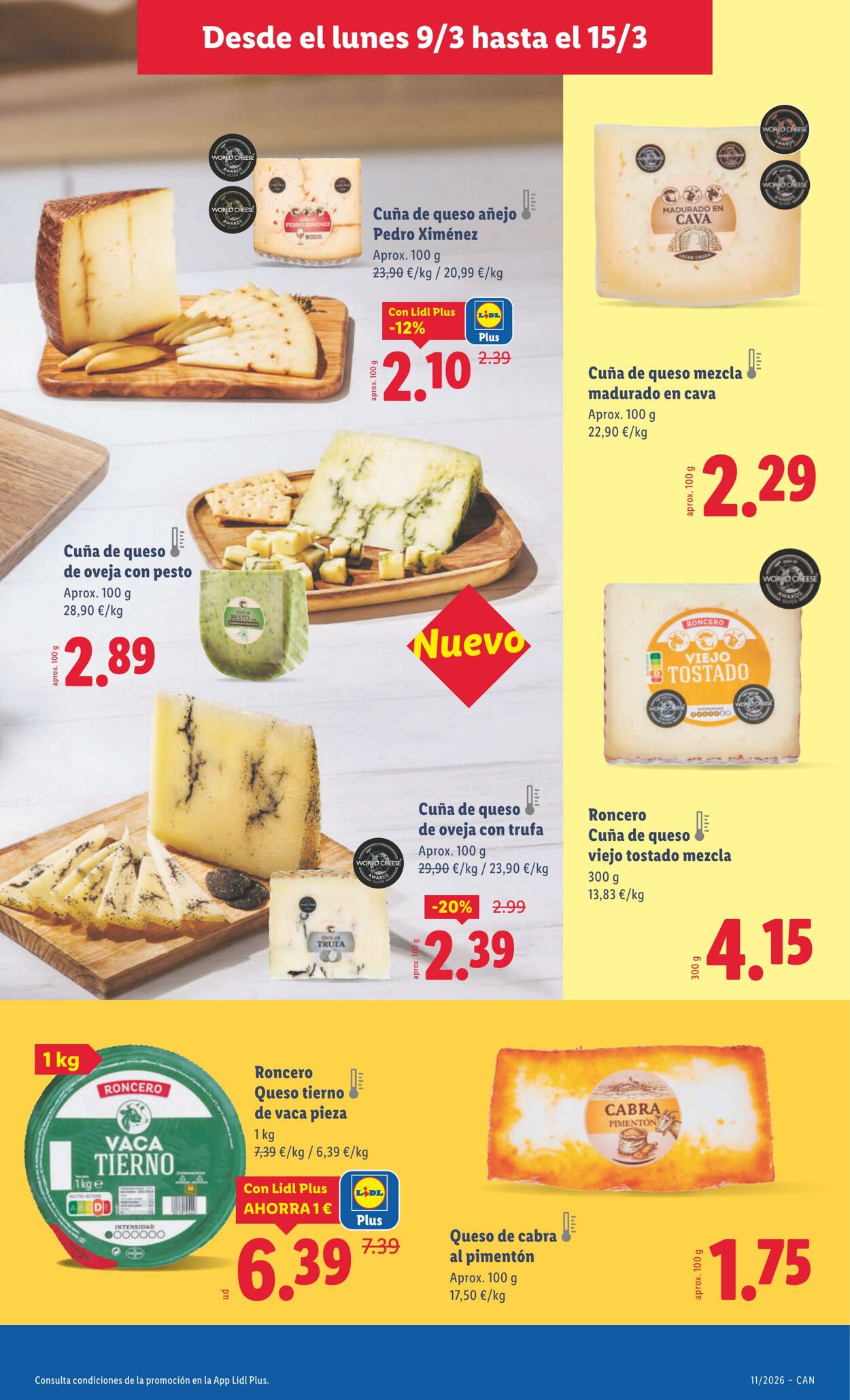 Folleto Lidl 09.03.2026 - 15.03.2026