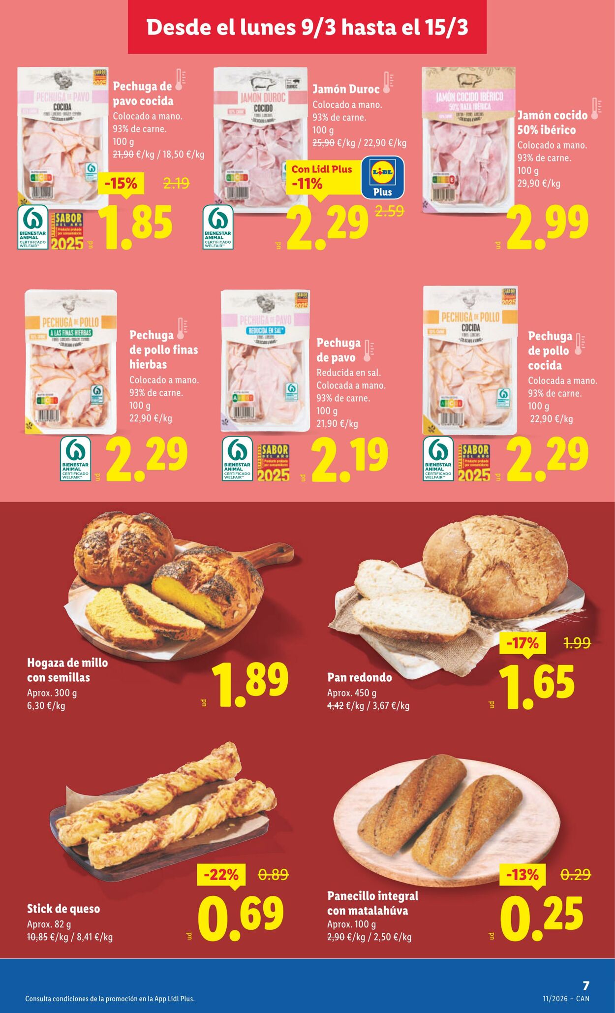 Folleto Lidl 09.03.2026 - 15.03.2026