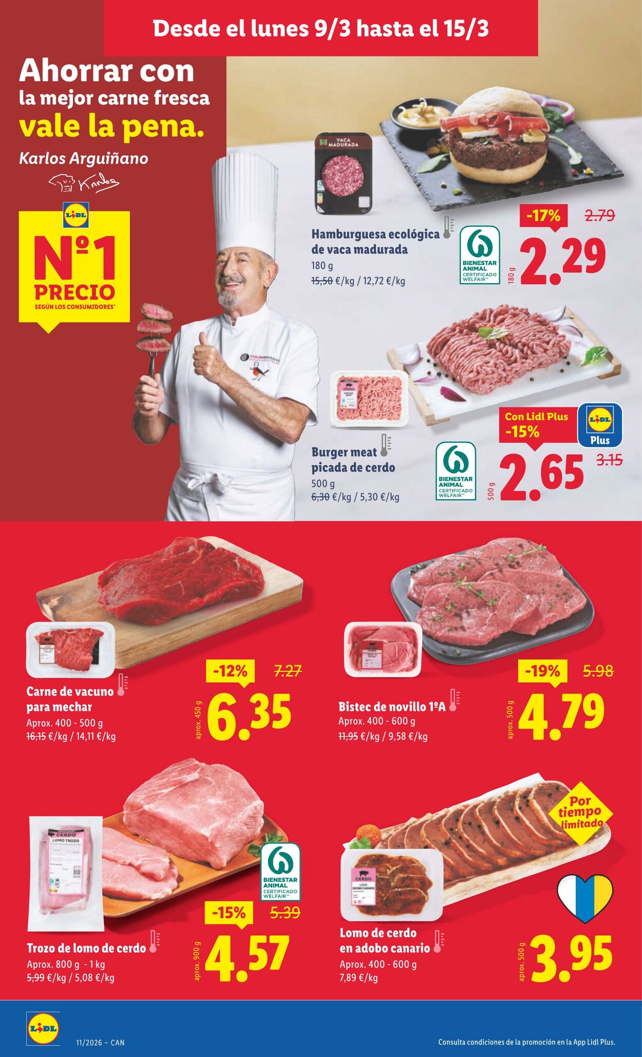 Folleto Lidl 09.03.2026 - 15.03.2026