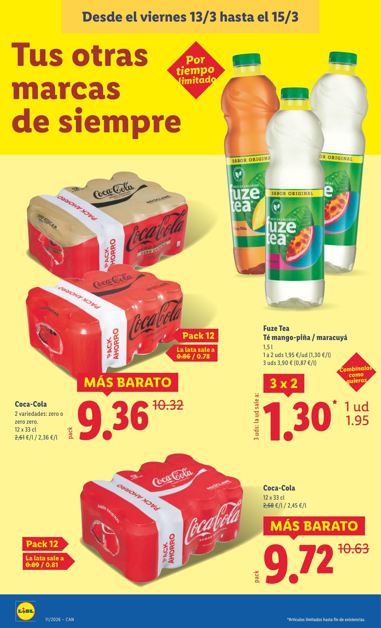 Folleto Lidl 09.03.2026 - 15.03.2026