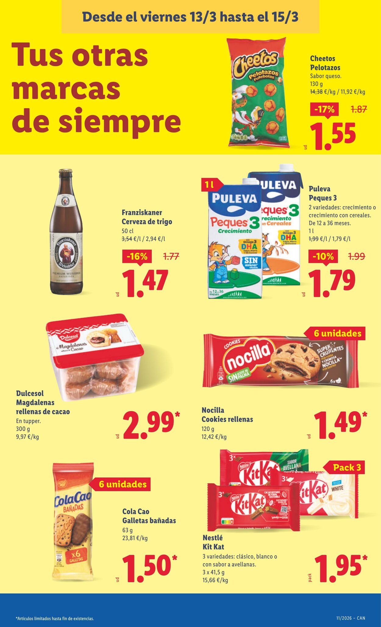 Folleto Lidl 09.03.2026 - 15.03.2026