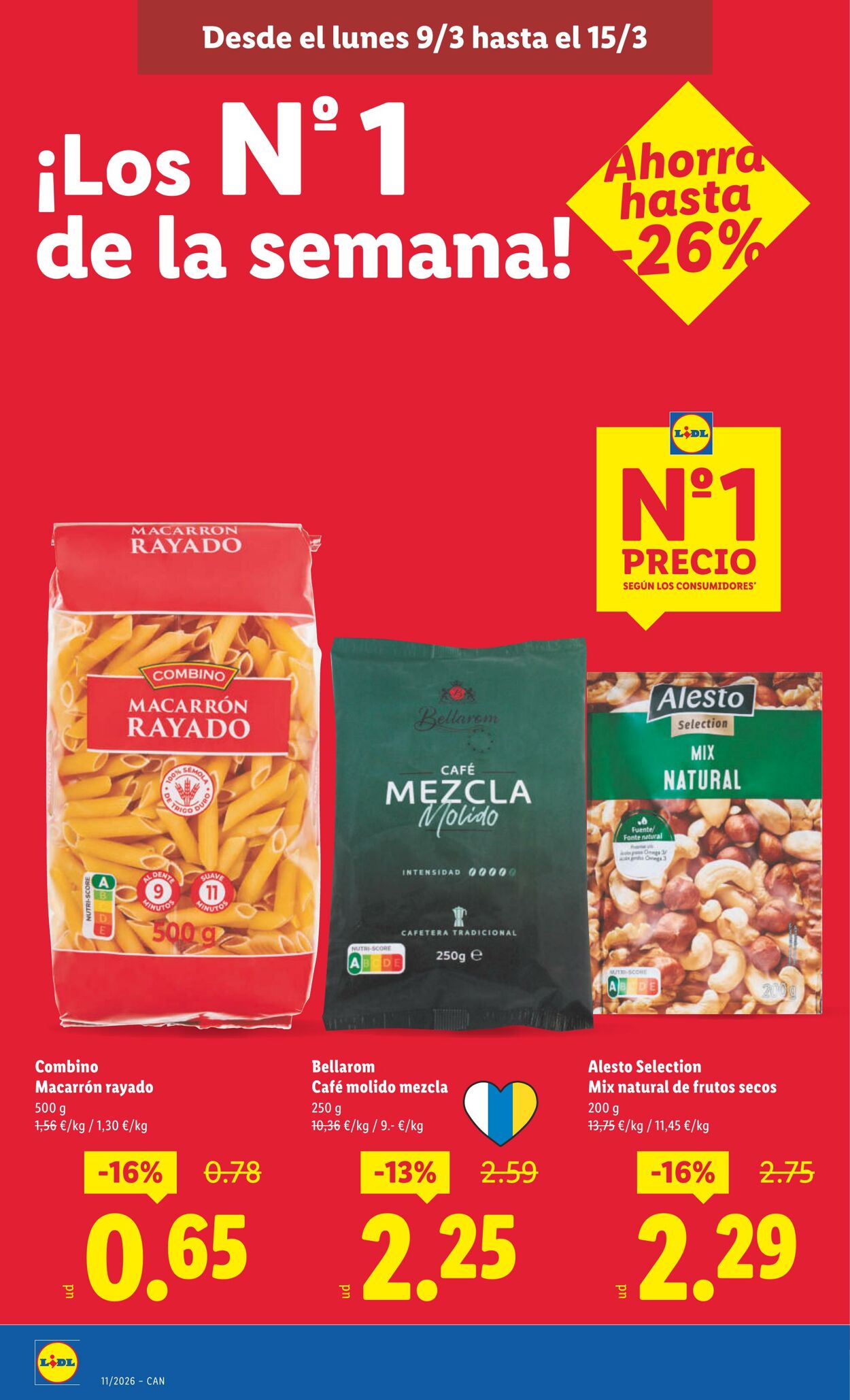 Folleto Lidl 09.03.2026 - 15.03.2026