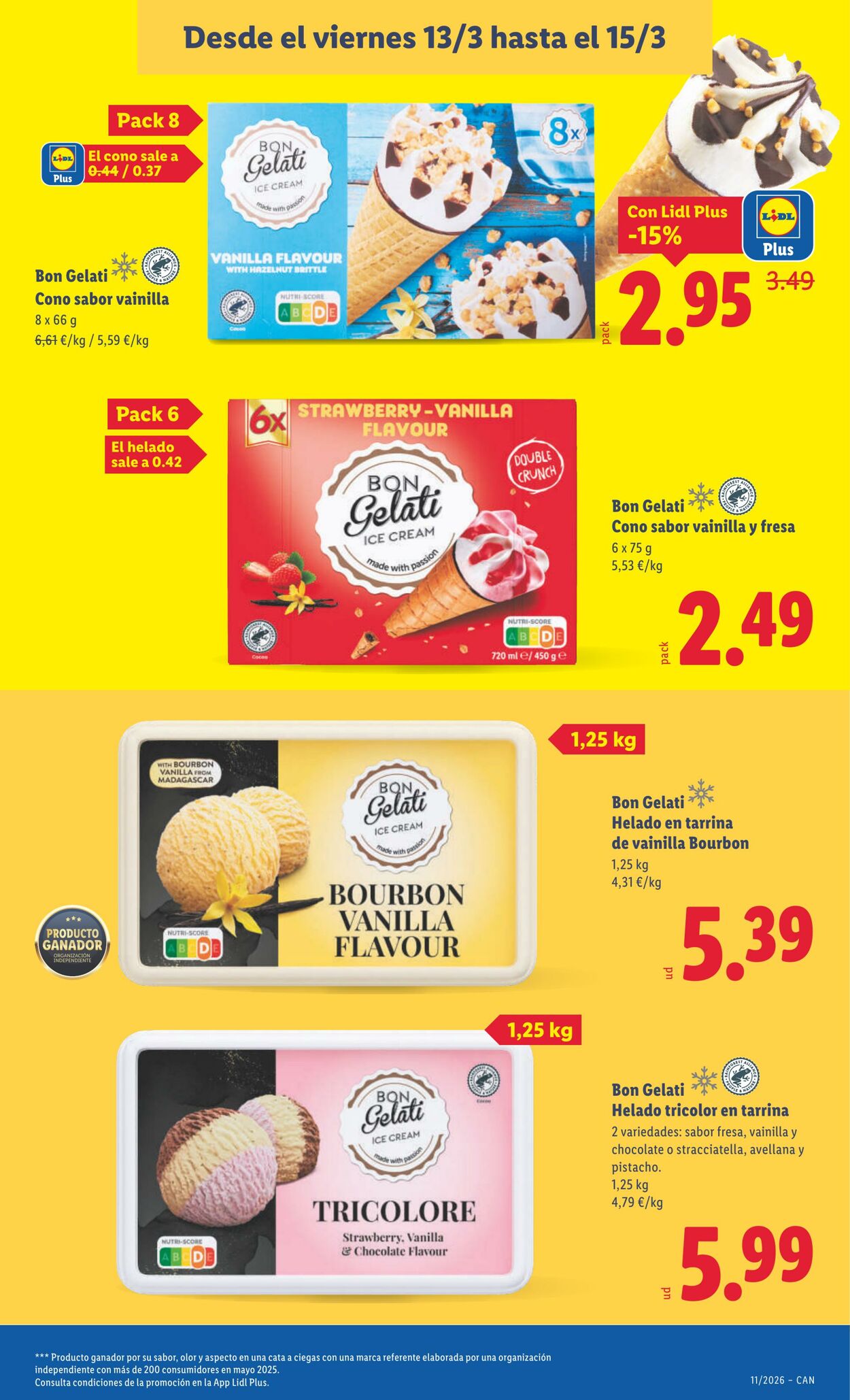 Folleto Lidl 09.03.2026 - 15.03.2026
