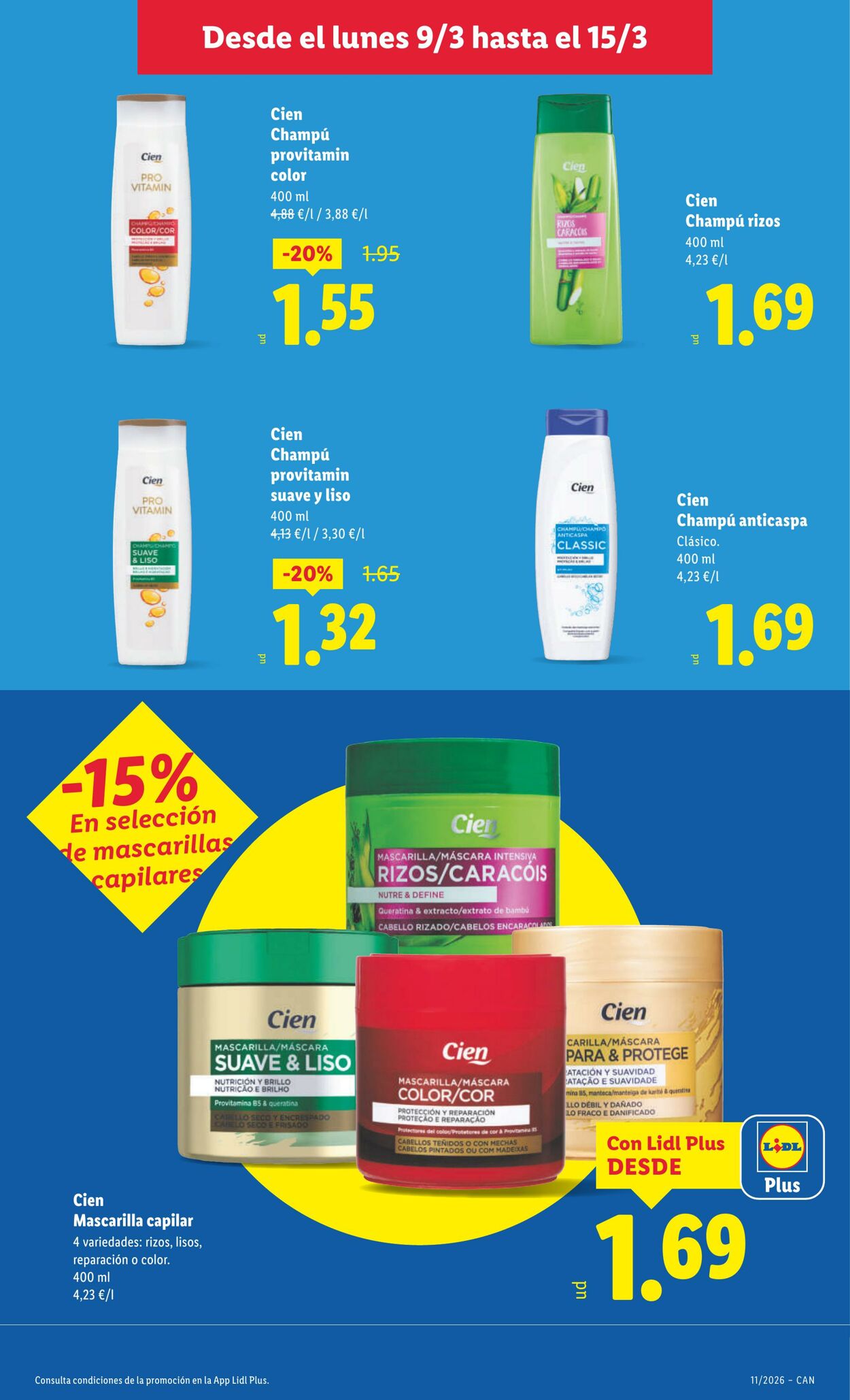 Folleto Lidl 09.03.2026 - 15.03.2026
