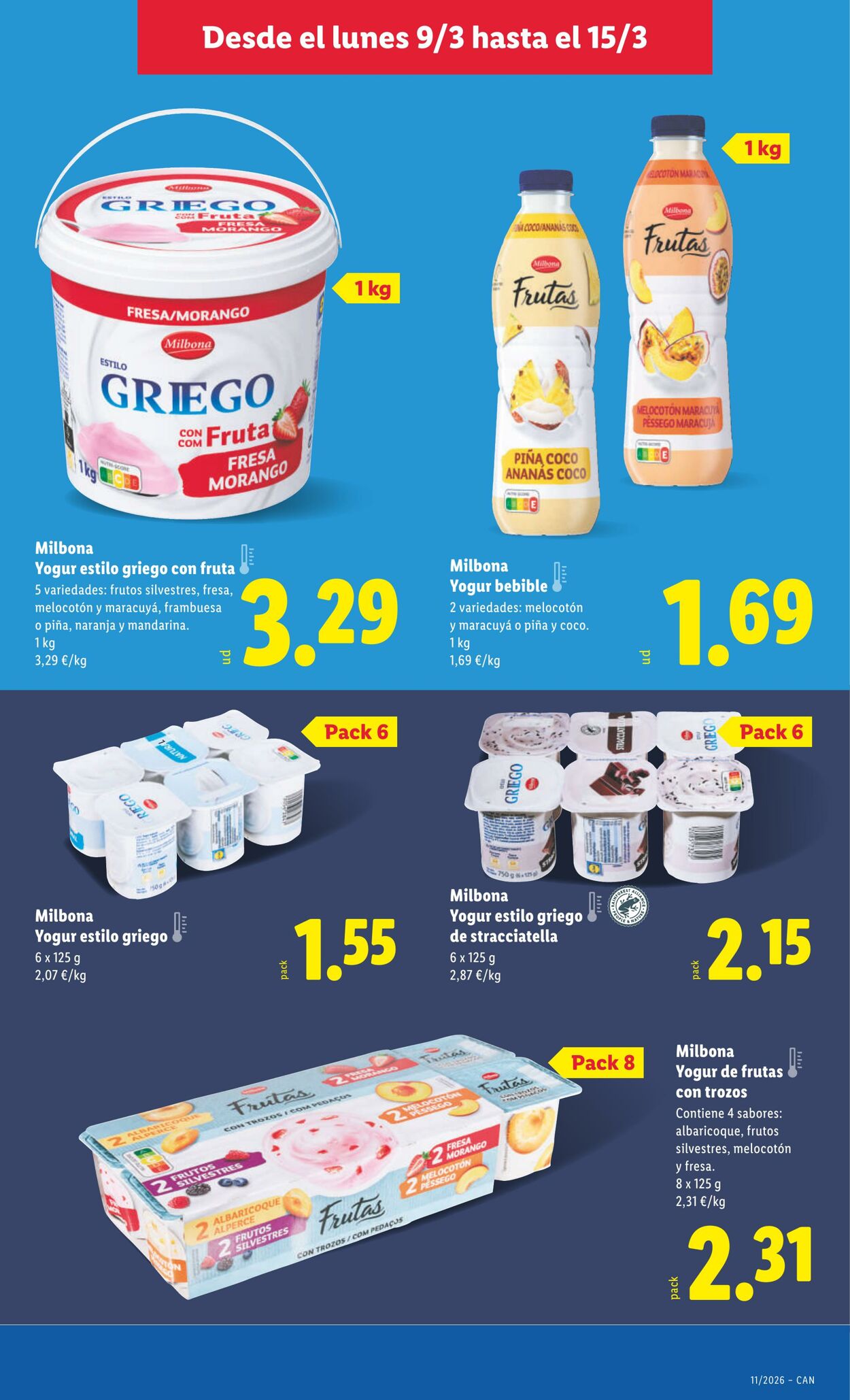 Folleto Lidl 09.03.2026 - 15.03.2026