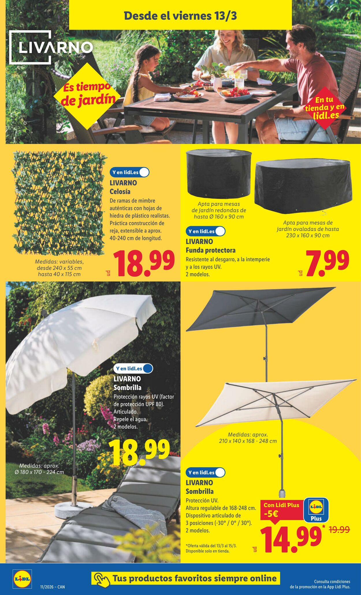 Folleto Lidl 09.03.2026 - 15.03.2026