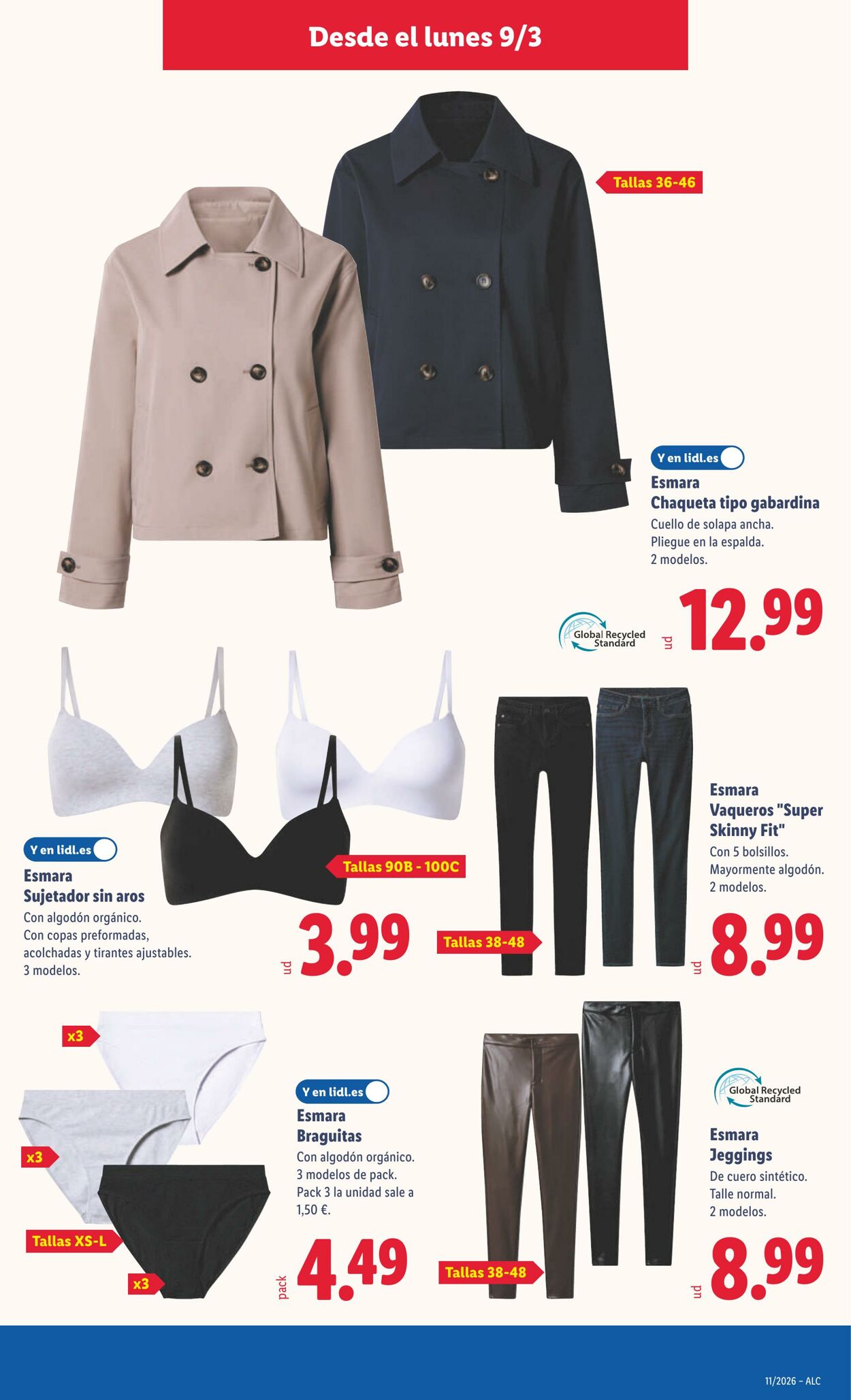 Folleto Lidl 09.03.2026 - 15.03.2026