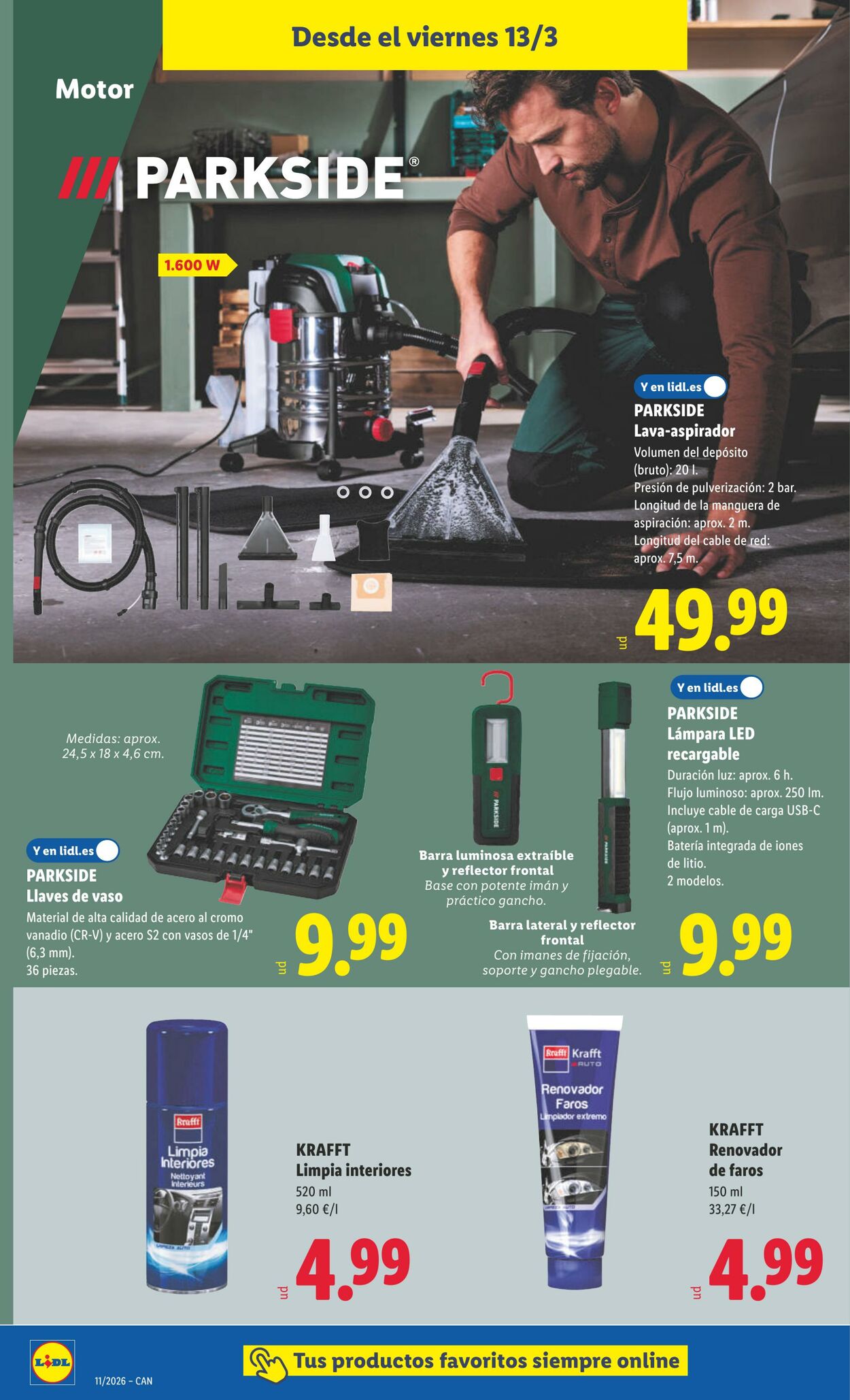 Folleto Lidl 09.03.2026 - 15.03.2026