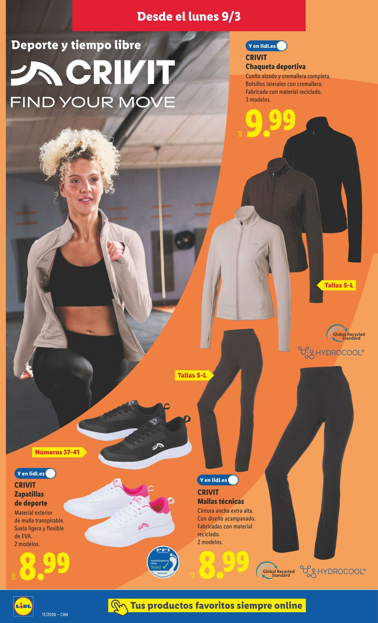 Folleto Lidl 09.03.2026 - 15.03.2026