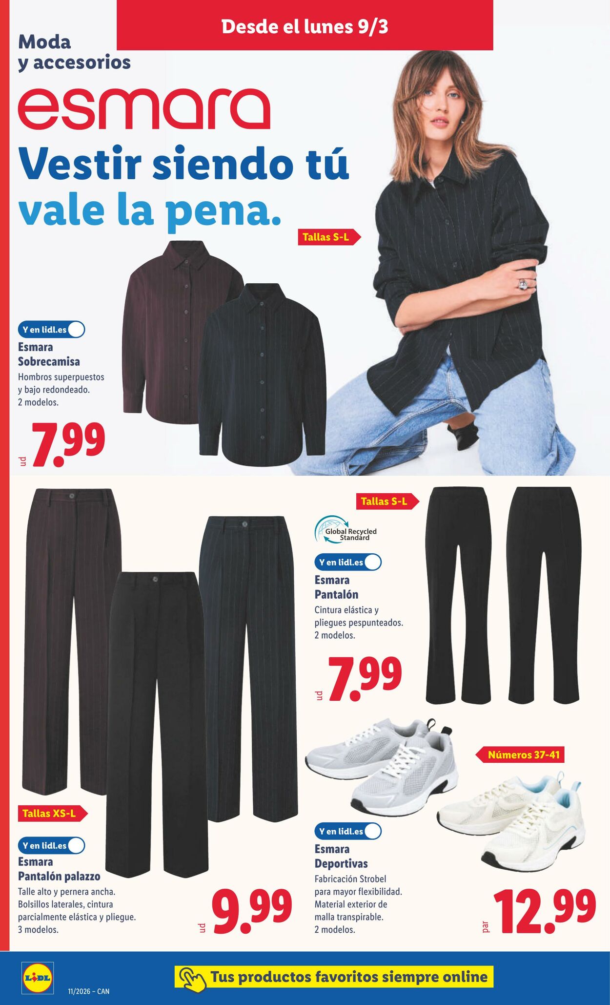 Folleto Lidl 09.03.2026 - 15.03.2026