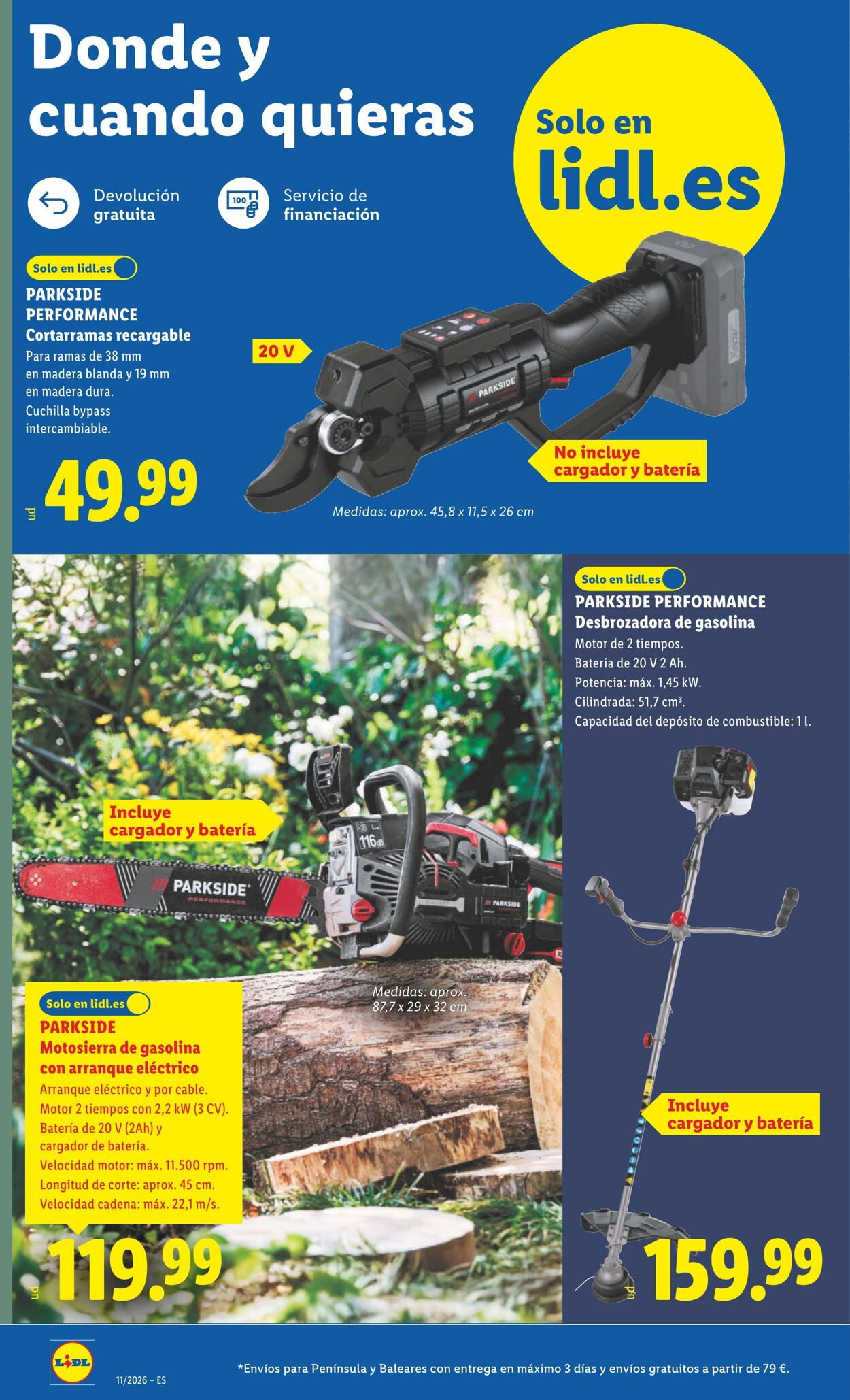 Folleto Lidl 09.03.2026 - 15.03.2026