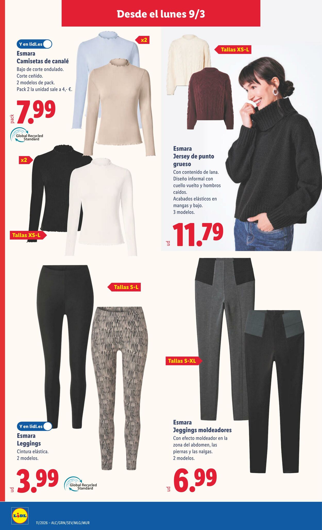Folleto Lidl 09.03.2026 - 15.03.2026
