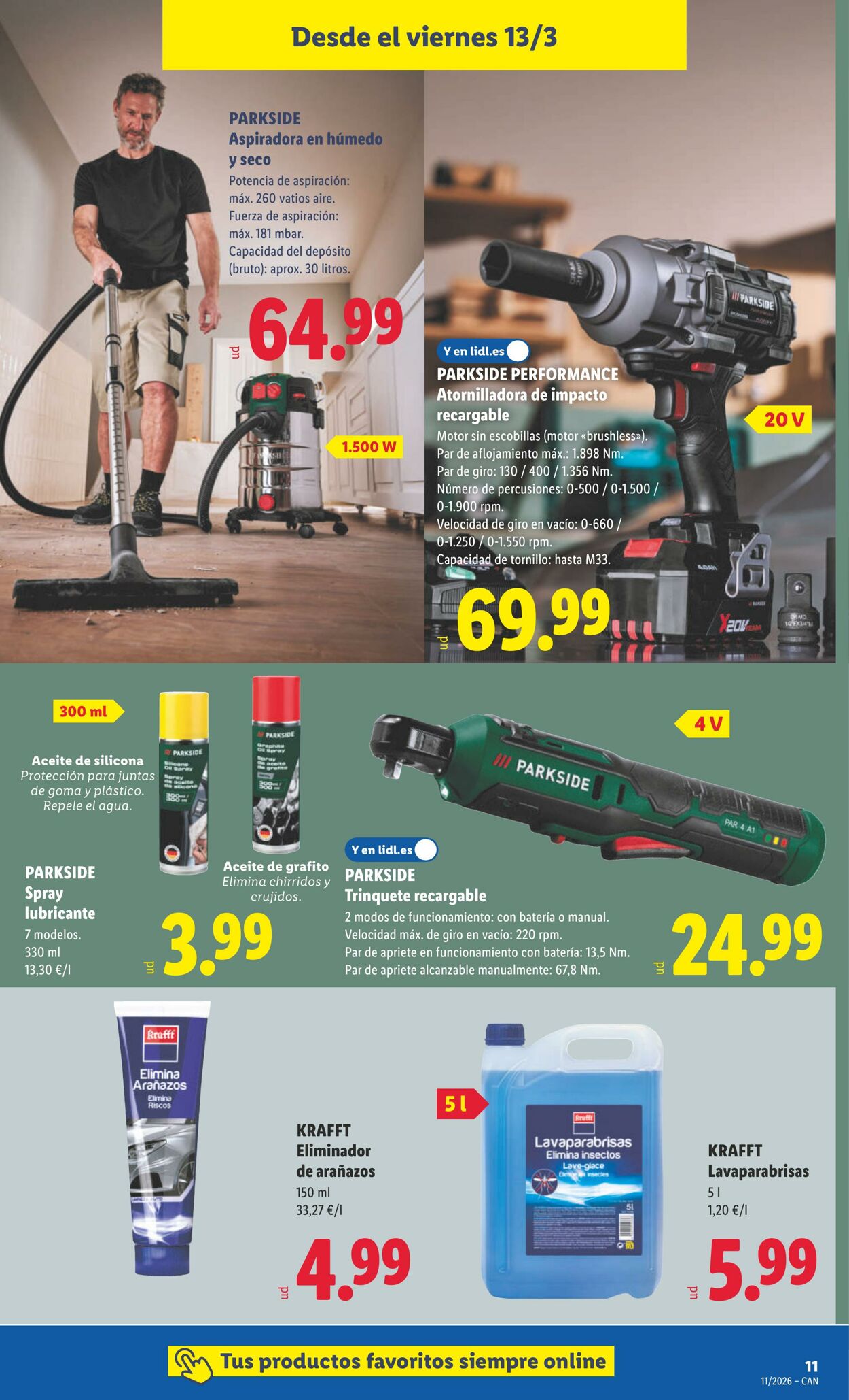 Folleto Lidl 09.03.2026 - 15.03.2026