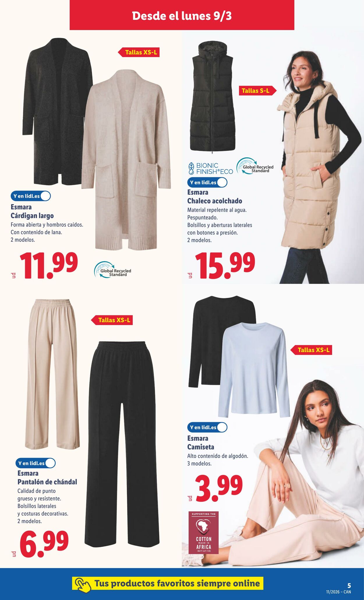 Folleto Lidl 09.03.2026 - 15.03.2026
