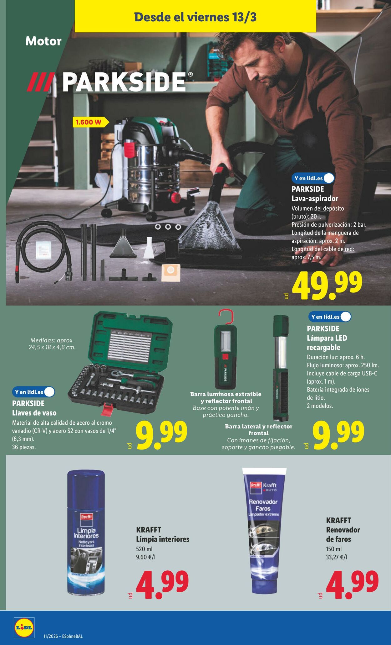 Folleto Lidl 09.03.2026 - 15.03.2026