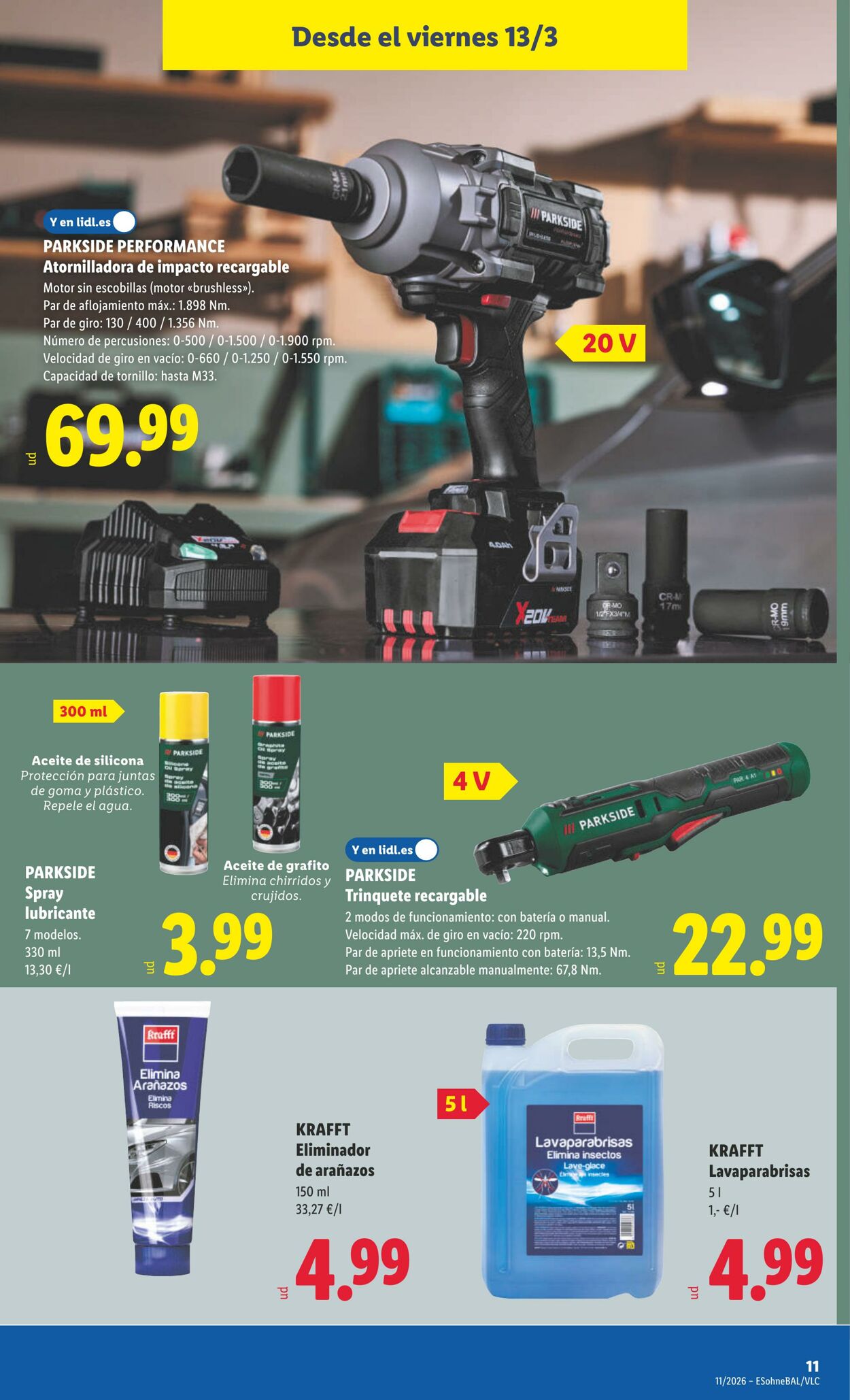 Folleto Lidl 09.03.2026 - 15.03.2026