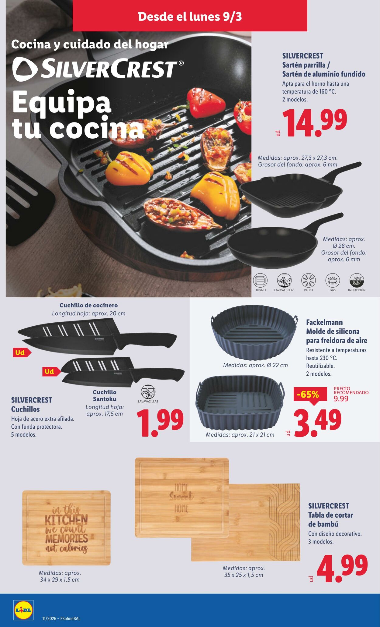 Folleto Lidl 09.03.2026 - 15.03.2026