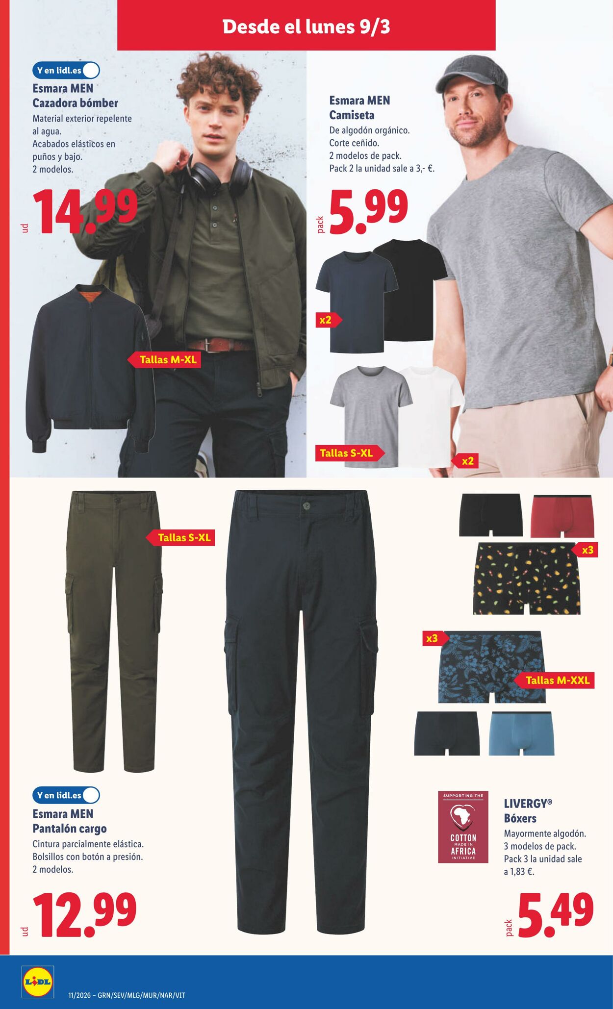 Folleto Lidl 09.03.2026 - 15.03.2026